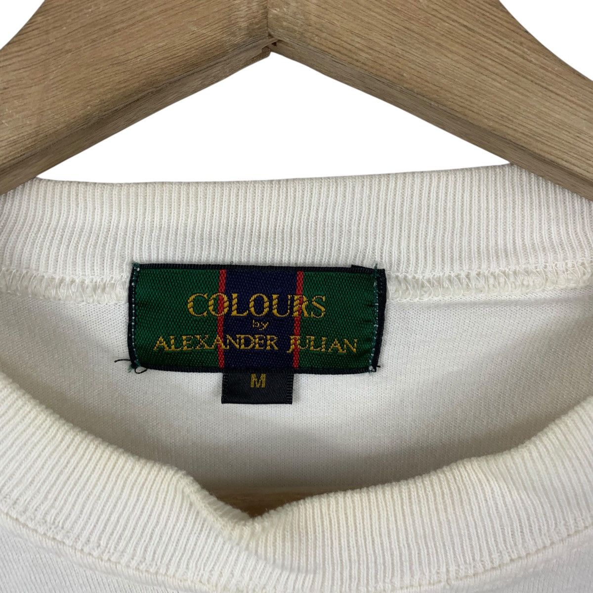 Alexander Julian Vintage ALEXANDER JULIAN COLOURS Collection Striped Tee Size M / US 6-8 / IT 42-44 - 6 Thumbnail