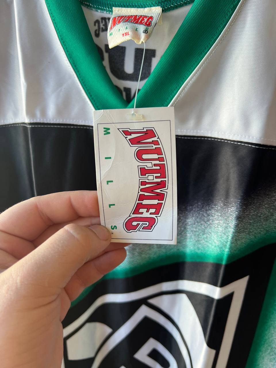 Nutmeg NEW! 90’S BORUSSIA MONCHENGLADBACH DESIGN SOCCER JERSEY YXL Size US XS / EU 42 / 0 - 6 Thumbnail