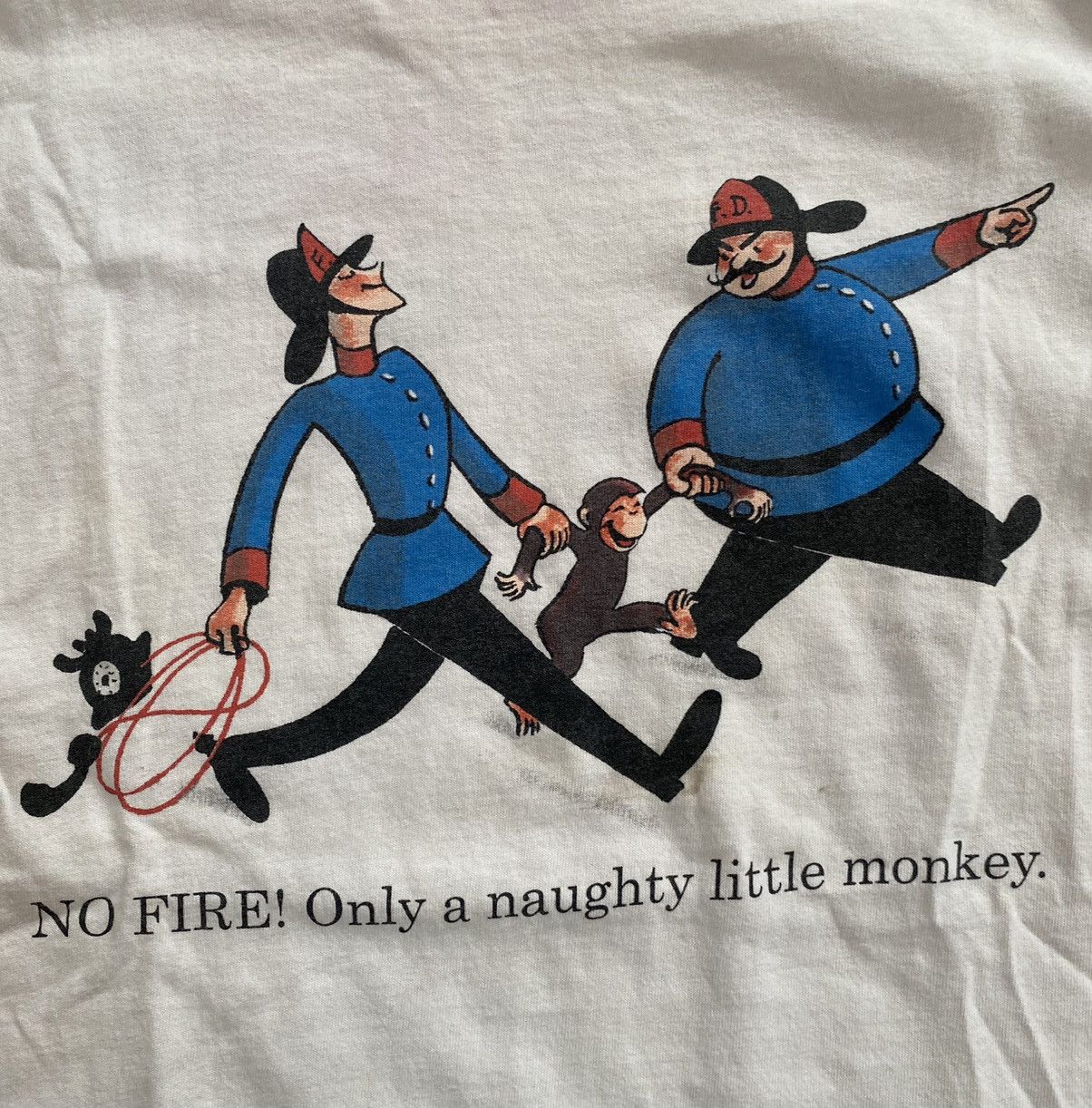 Vintage VINTAGE 90s CURIOUS GEORGE Size US L / EU 52-54 / 3 - 2 Thumbnail