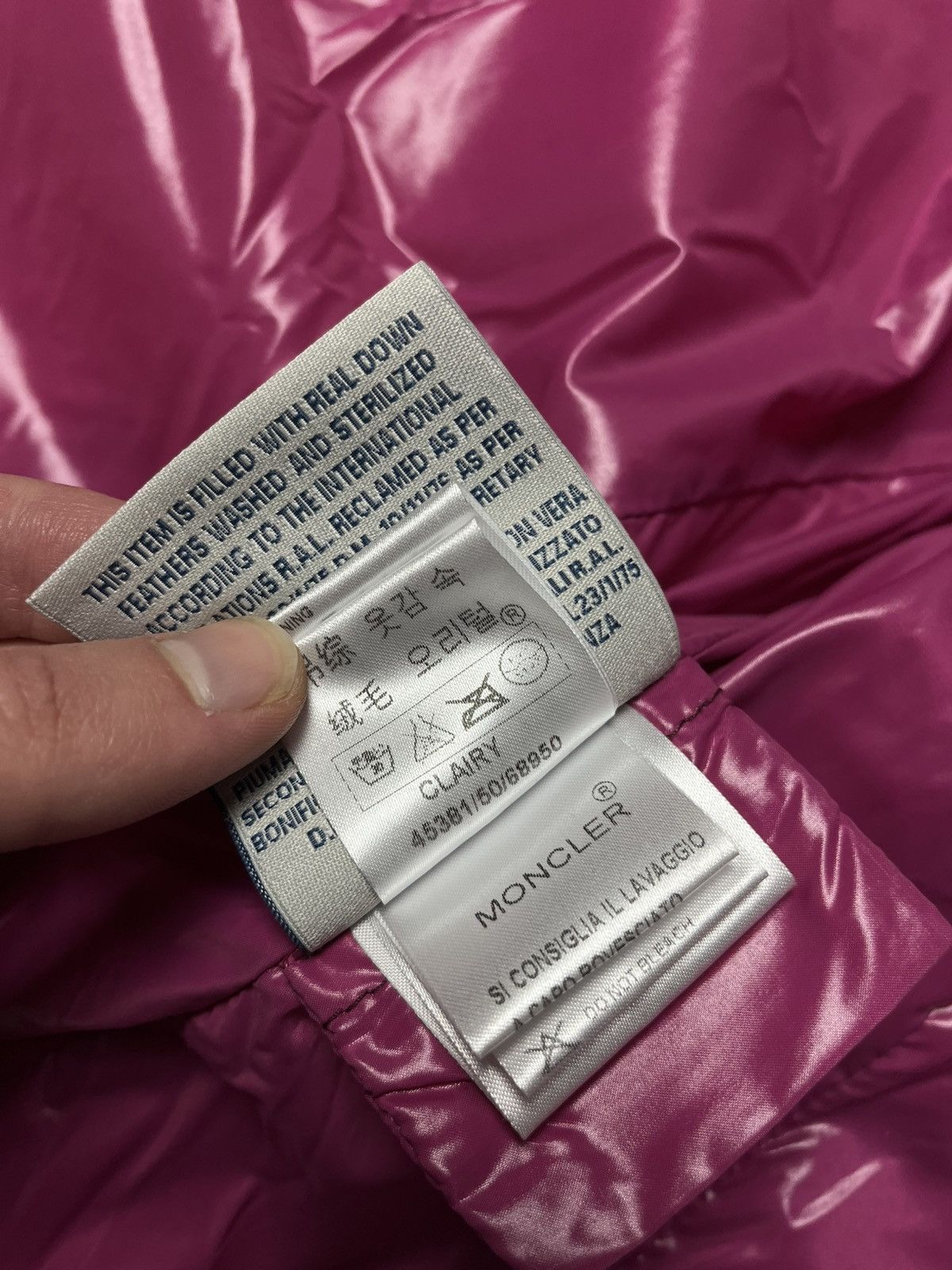 Moncler Moncler Glossy Down Puffer Jacket Burgundy Size L / US 10 / IT 46 - 23 Thumbnail