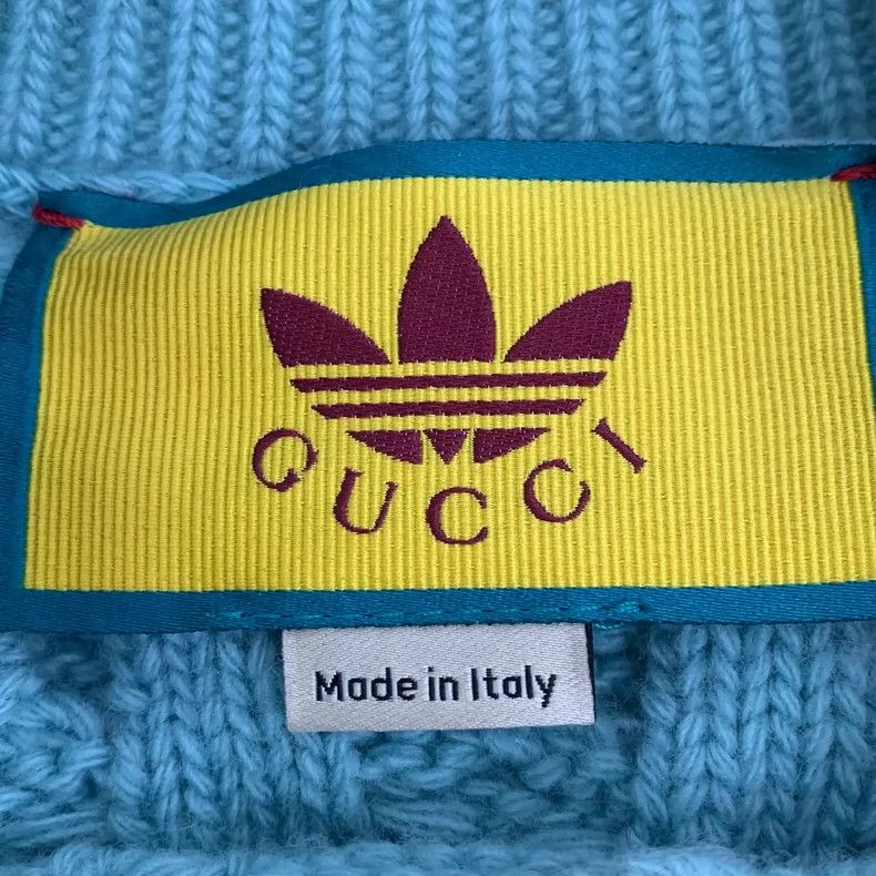 Gucci Gucci Adidas co-branded color-blocked striped letter jacqua Size S / US 4 / IT 40 - 6 Thumbnail