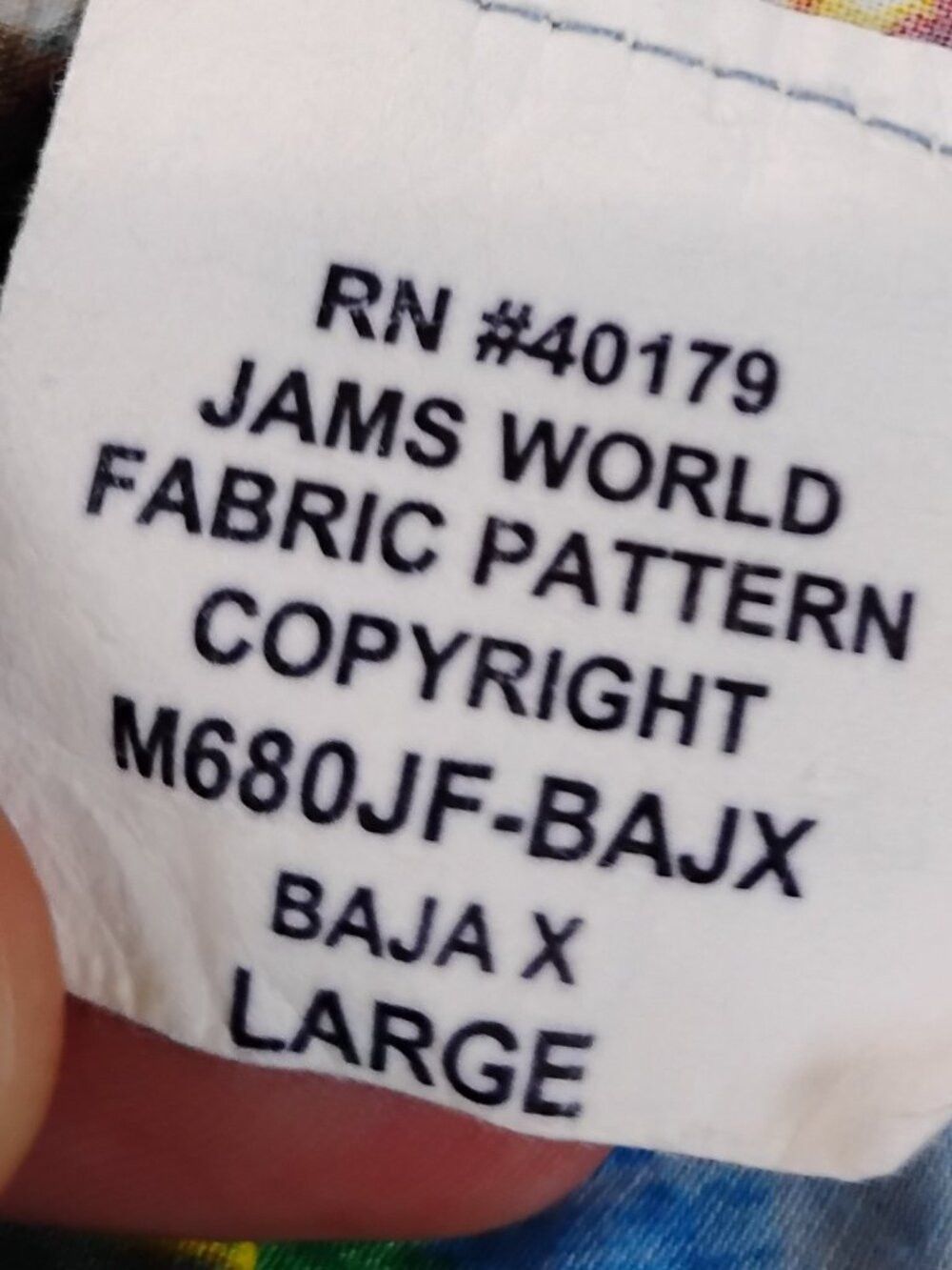 Jams World Vintage Jams World Fest Baja X Hawaiian Shirt Size US L / EU 52-54 / 3 - 4 Thumbnail