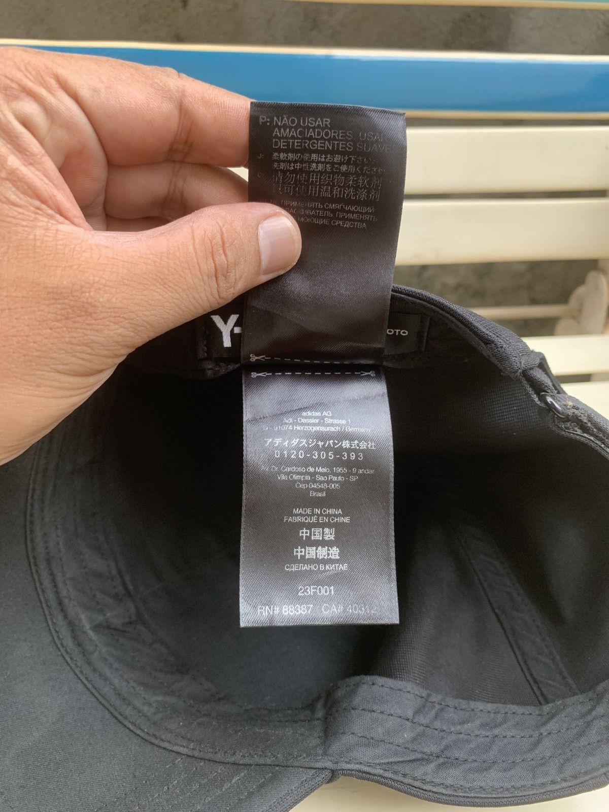 Travis Scott × Yohji Yamamoto Y3 Hat Size ONE SIZE - 8 Thumbnail