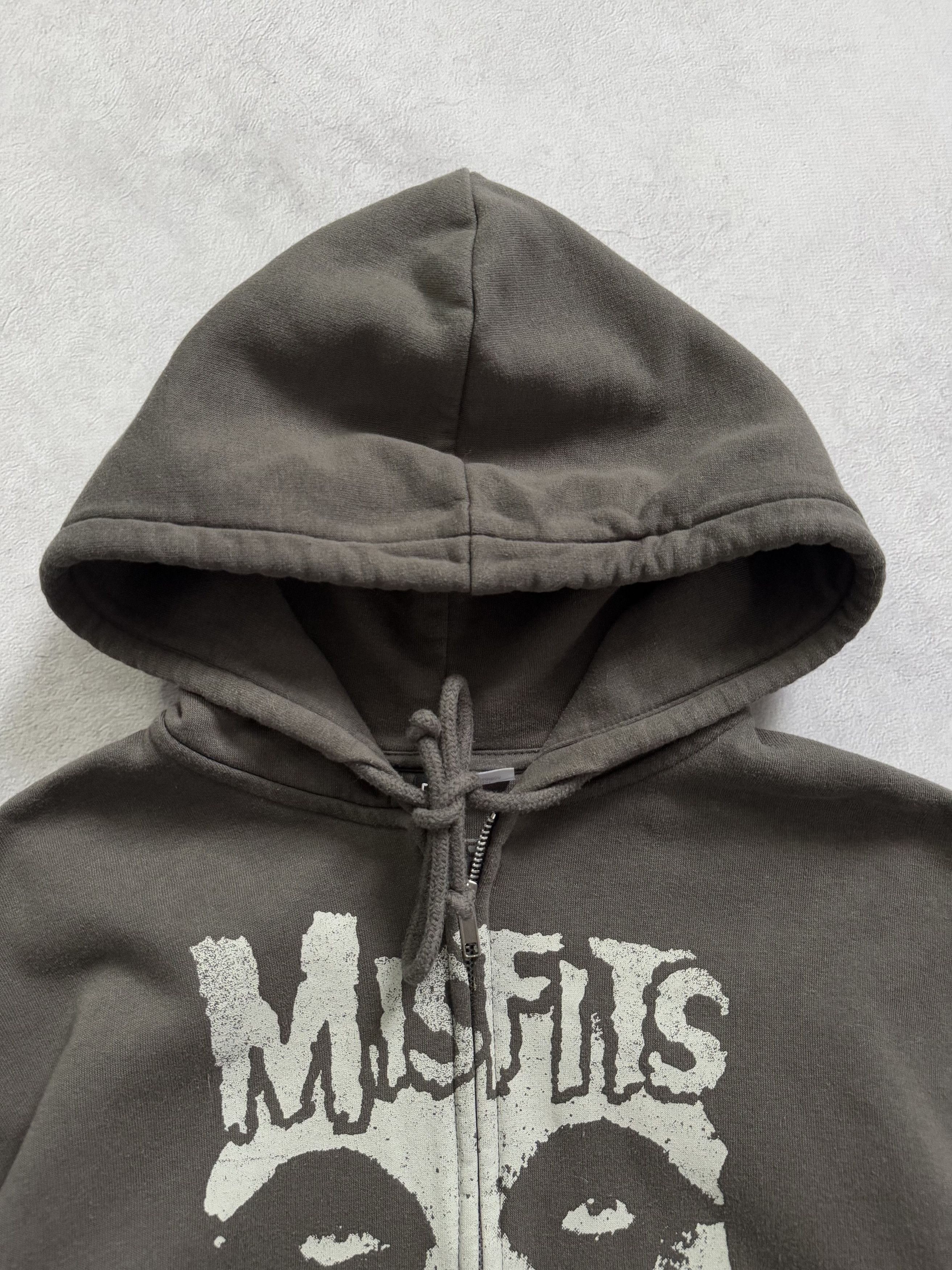 Misfits Misfits Washed Zip Up Hoodie Boxy Size US XS / EU 42 / 0 - 7 Thumbnail