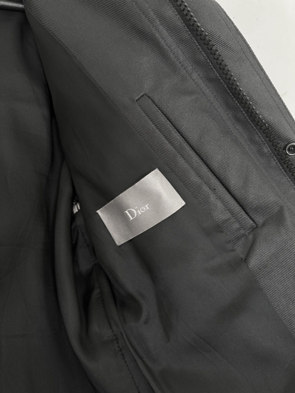 Dior × Hedi Slimane Dior Homme AW06 Waxed Military Cargo Jacket Size US M / EU 48-50 / 2 - 10 Thumbnail