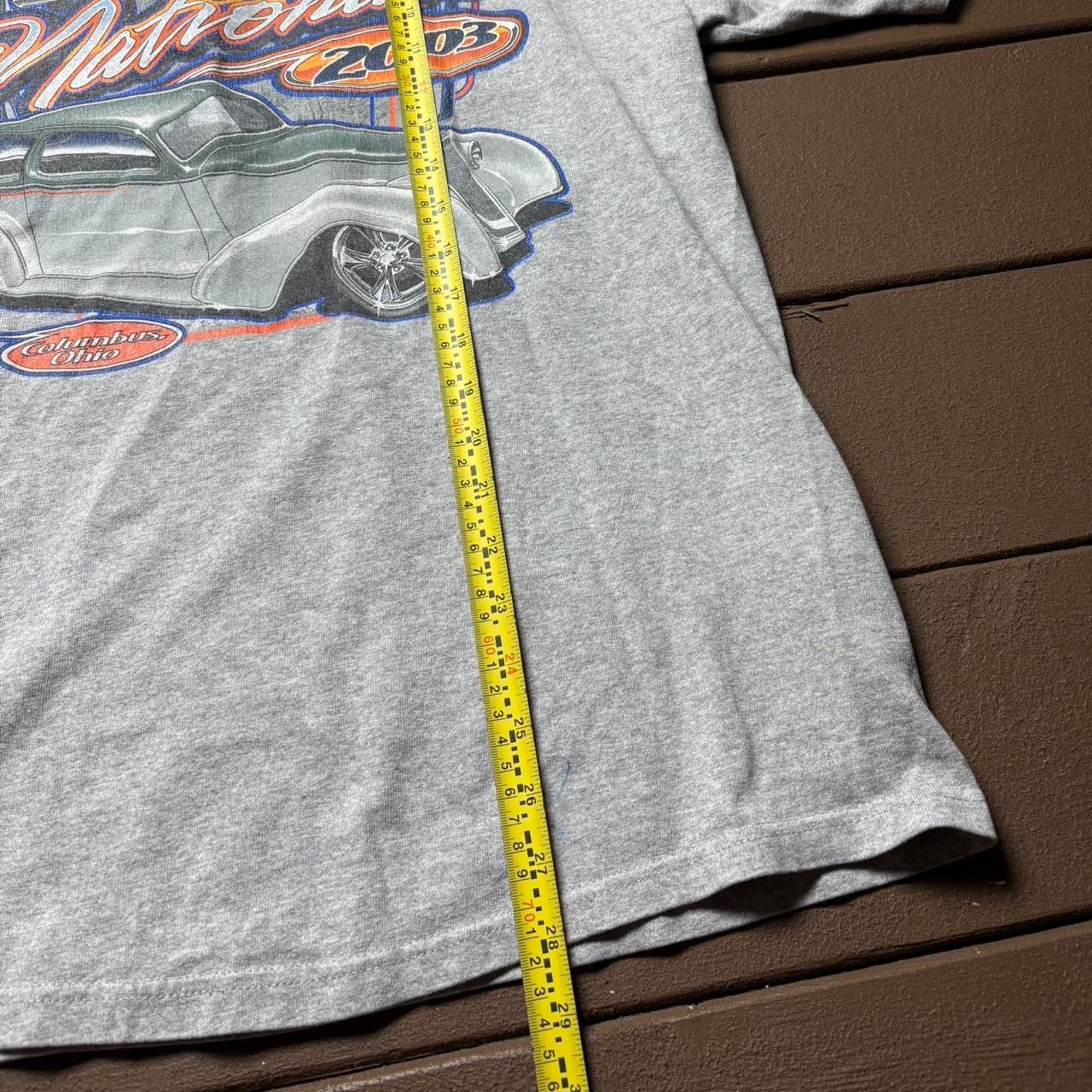 NASCAR Vintage 2003 GoodGuys Nationals Quarter Button Up Shirt Size US L / EU 52-54 / 3 - 2 Thumbnail