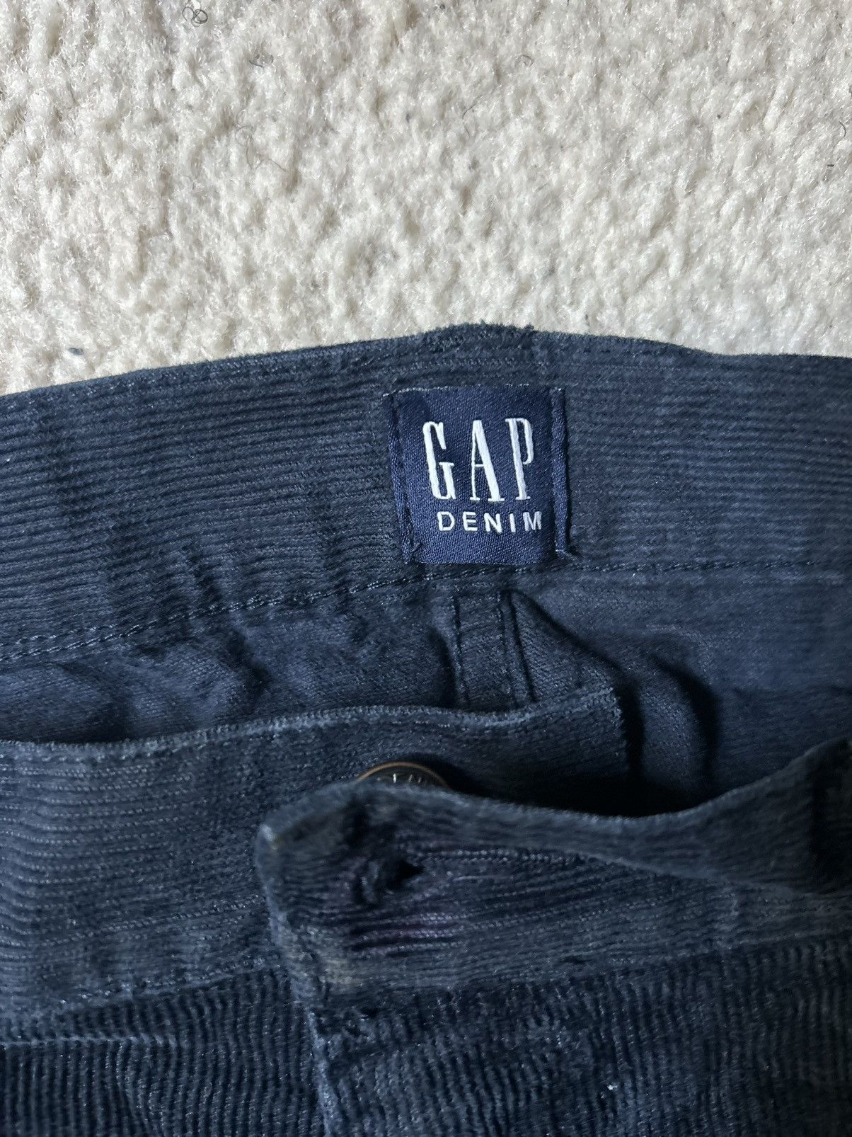 Gap Gap corduroy pants Navy Size US 34 / EU 50 - 3 Thumbnail