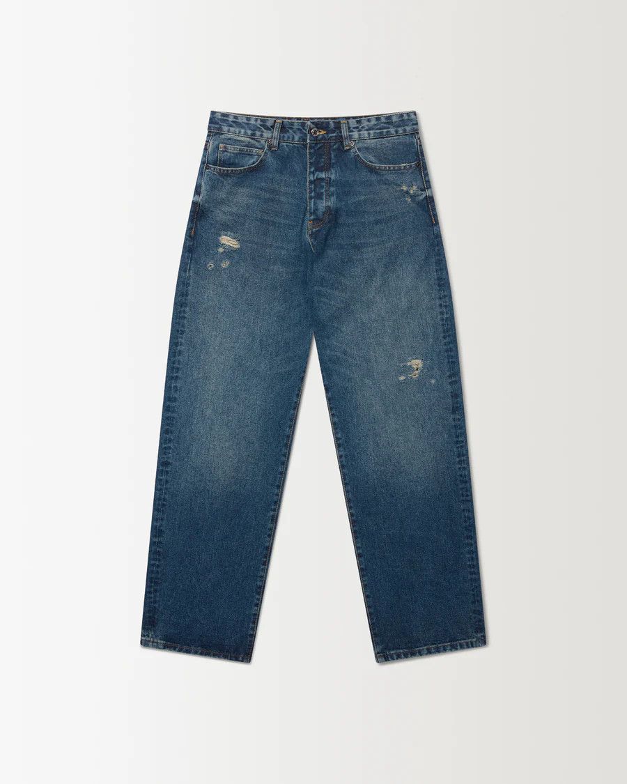 Ronning Classic Jeans - Distressed Denim Size US 32 / EU 48 - 3 Thumbnail