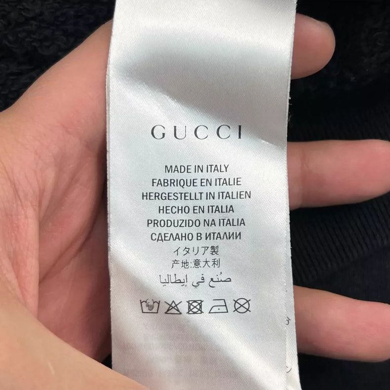Gucci Gucci Double G square logo old destruction round-neck sweat Size US M / EU 48-50 / 2 - 5 Thumbnail