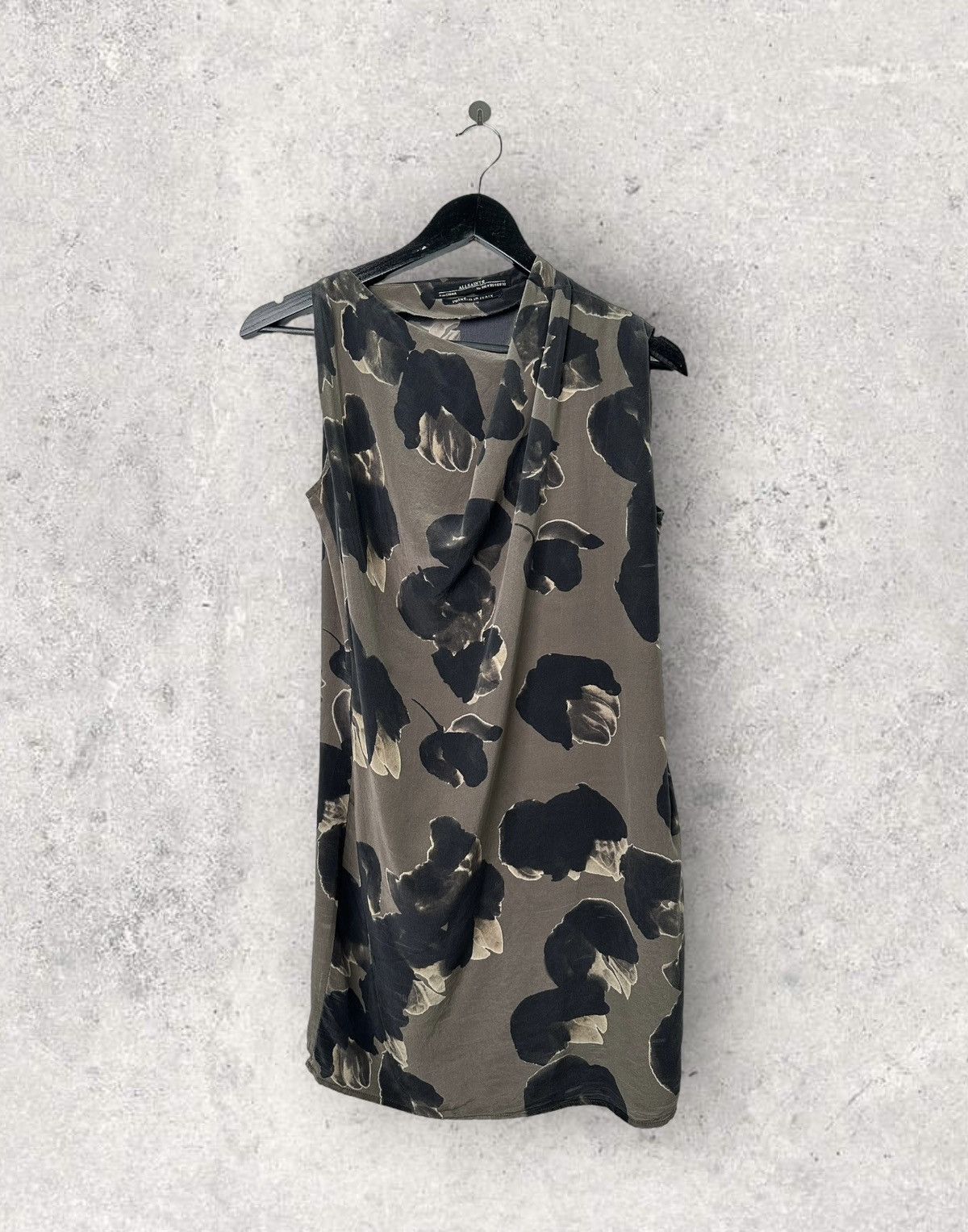 Allsaints ALLSAINTS 100% Silk Dissolve Denise Dress UK 4 US 0 Size XS / US 0-2 / IT 36-38 - 1 Thumbnail