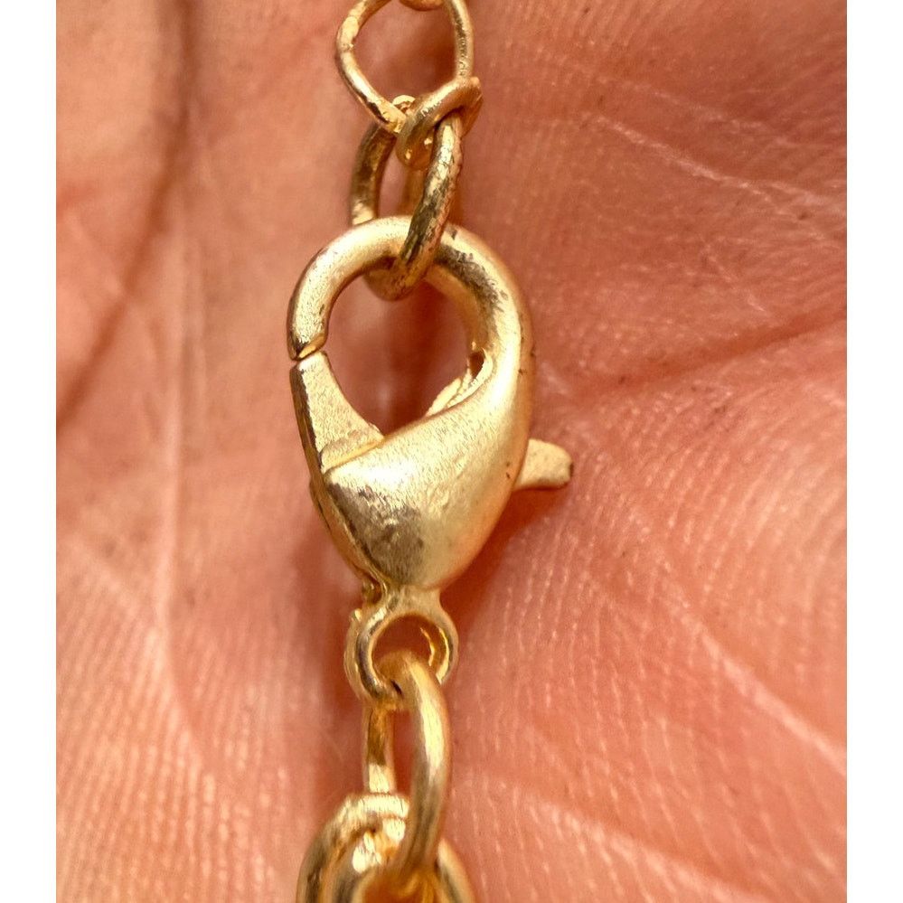 Other Vintage Gold Tone Genuine Amethyst Necklace Size ONE SIZE - 6 Thumbnail