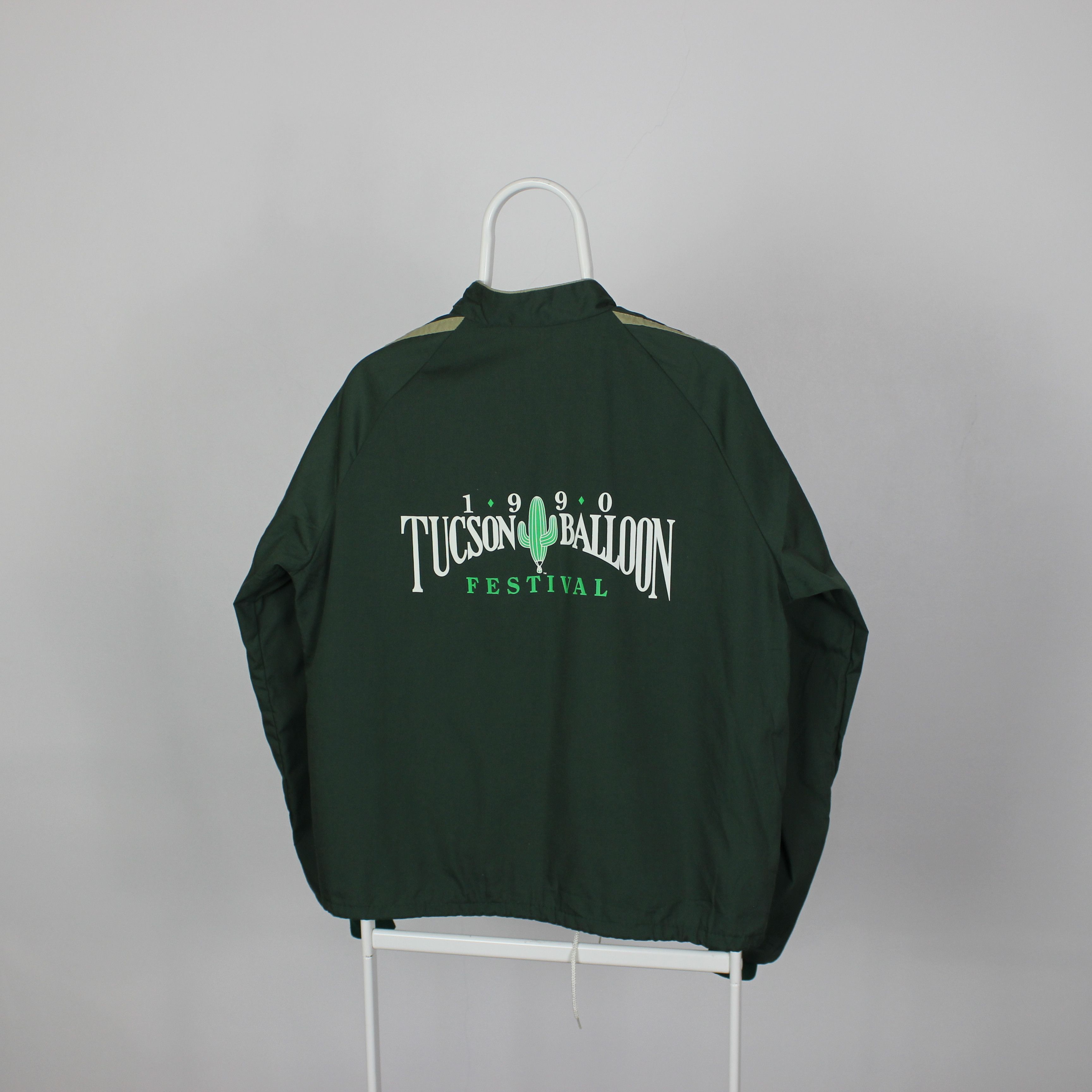 Vintage Tucson Balloon Festival 1990 USA M L green Size US M / EU 48-50 / 2 - 2 Thumbnail