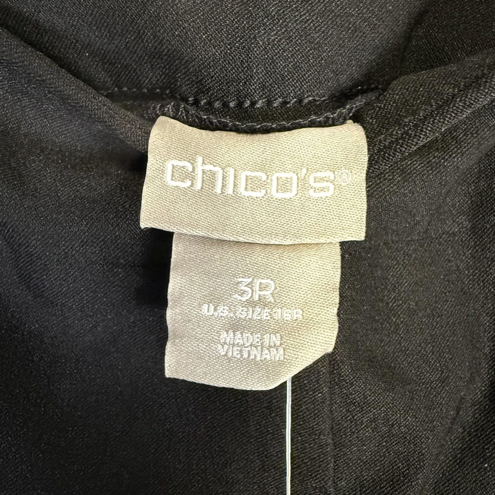 Vintage Chico's 16R So Slimming Bridgette Slim Leg Pants Womens Black Regular Size 16 R Pants Size 38" / US 16 / IT 52 - 5 Thumbnail