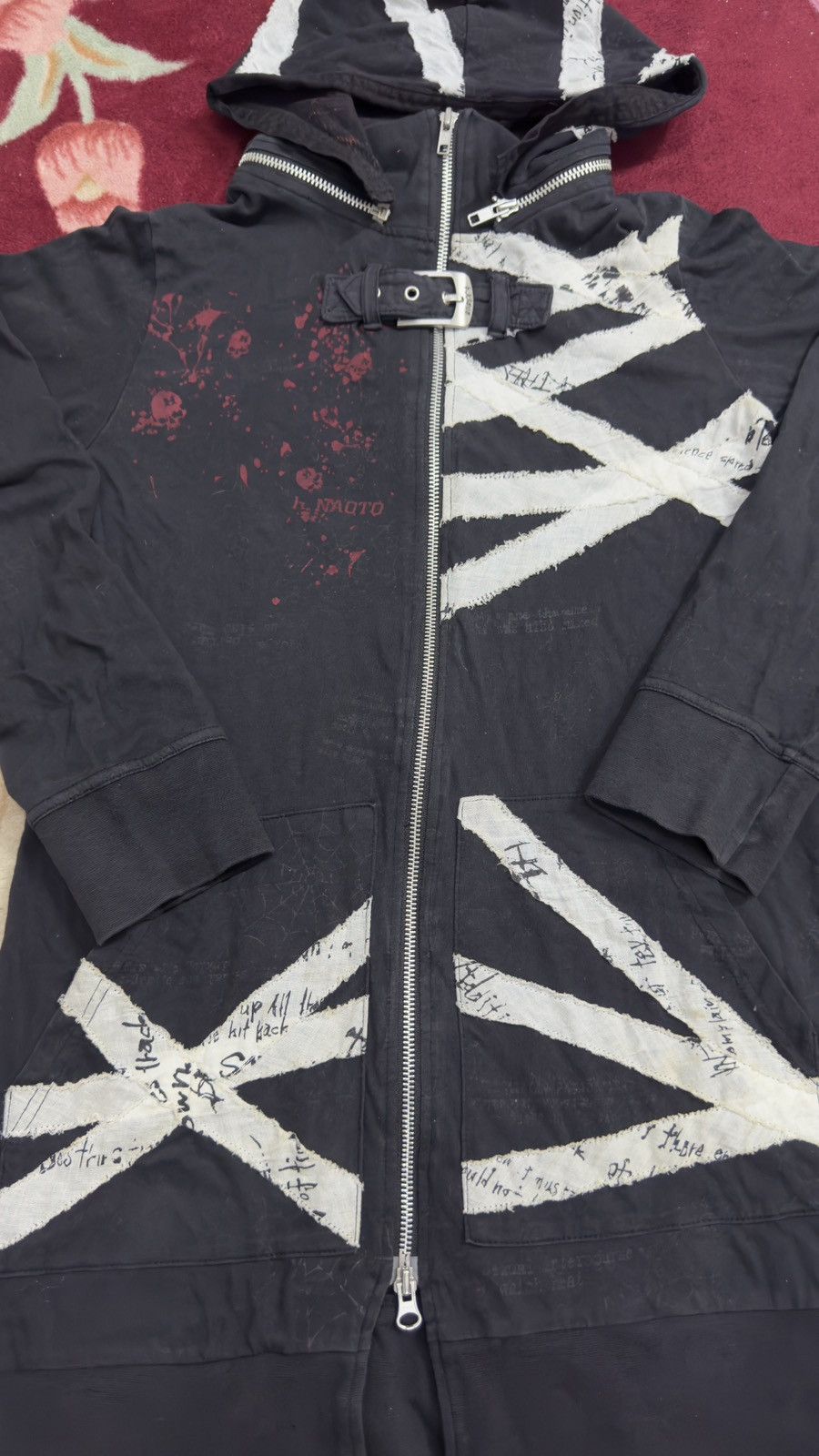 Japanese Brand × Seditionaries × Vintage Rare 🔥 vintage anarchy punk hoodie Size US S / EU 44-46 / 1 - 2 Thumbnail