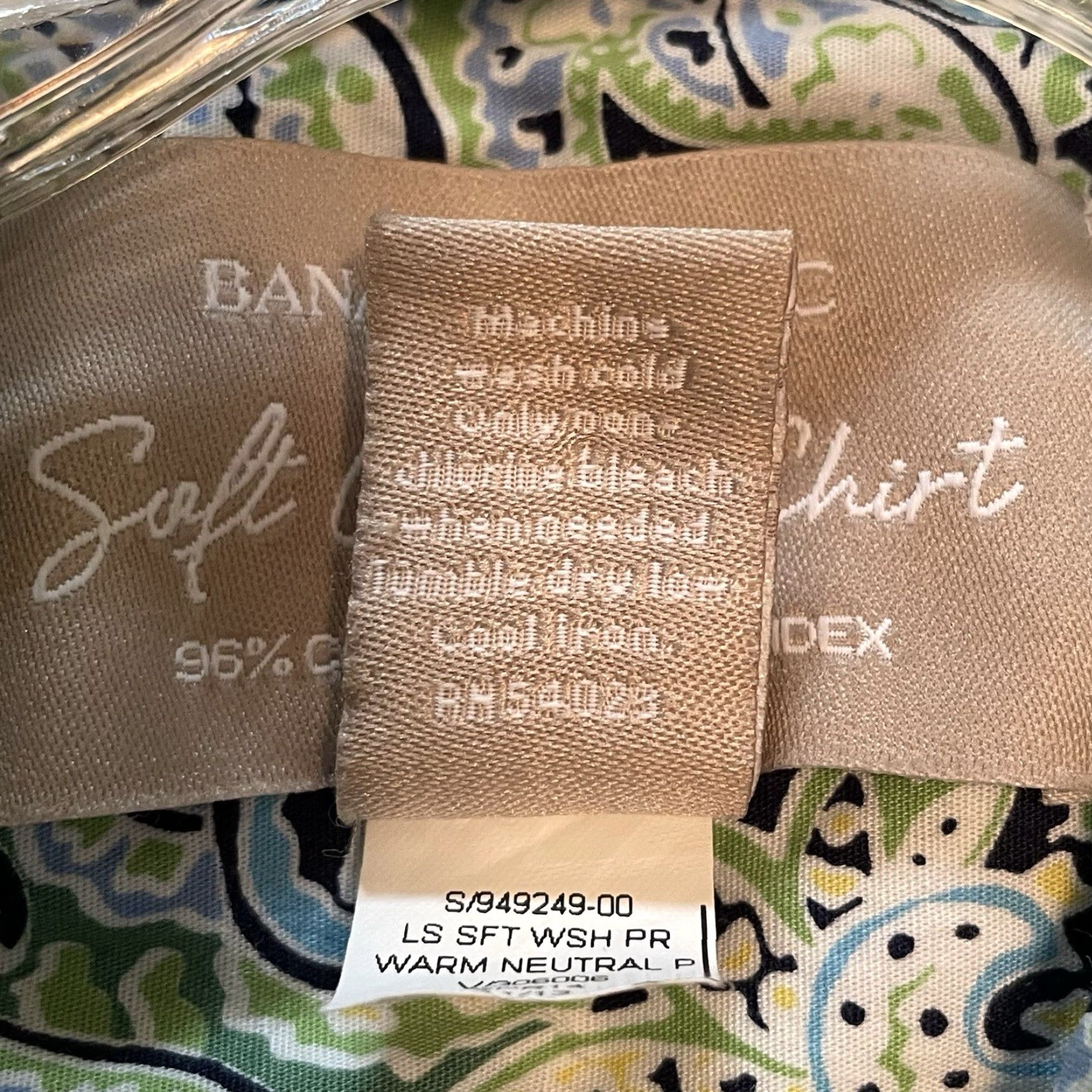 Banana Republic Banana Republic Shirt Womens XS Button Up Top Paisley White Green Blue Yellow Size XS / US 0-2 / IT 36-38 - 8 Thumbnail