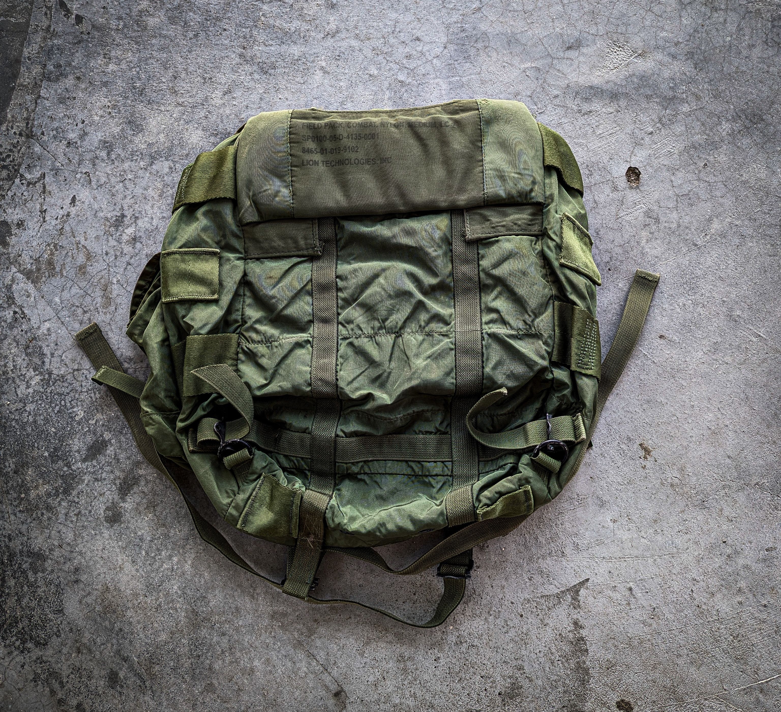 Other US Army 1960's Military Rucksack P64 Lightweight Size ONE SIZE - 3 Thumbnail