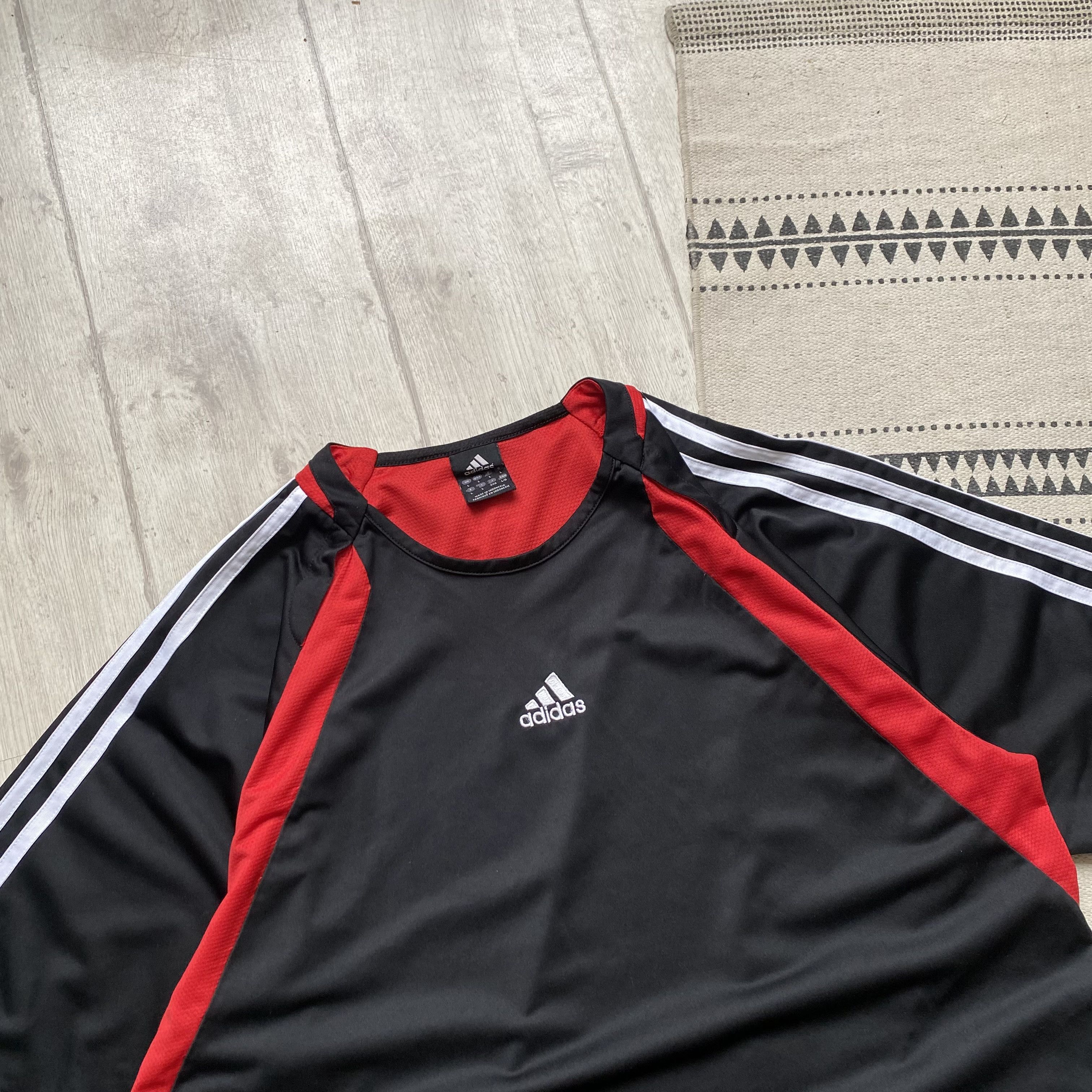 Adidas Vintage Adidas tee Center logo Drill Shox Tn Vibe Size US L / EU 52-54 / 3 - 2 Thumbnail