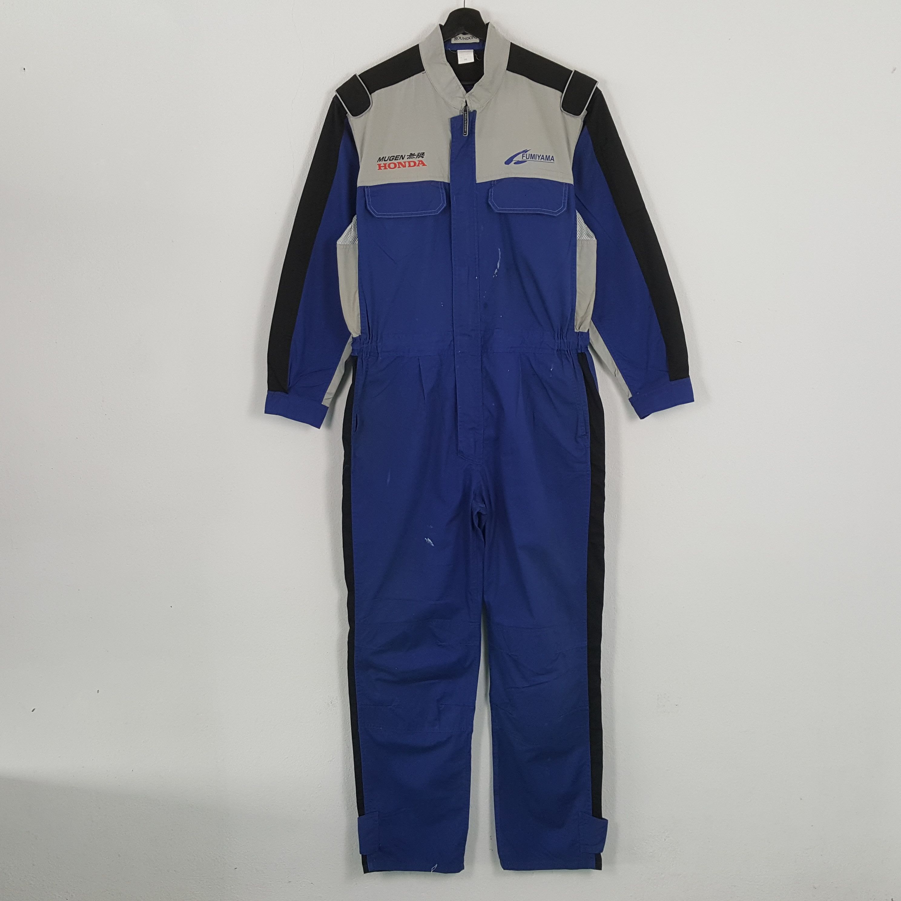 Vintage MUGEN HONDA Motorsports Custom Coverall Jacket Size US L / EU 52-54 / 3 - 4 Thumbnail