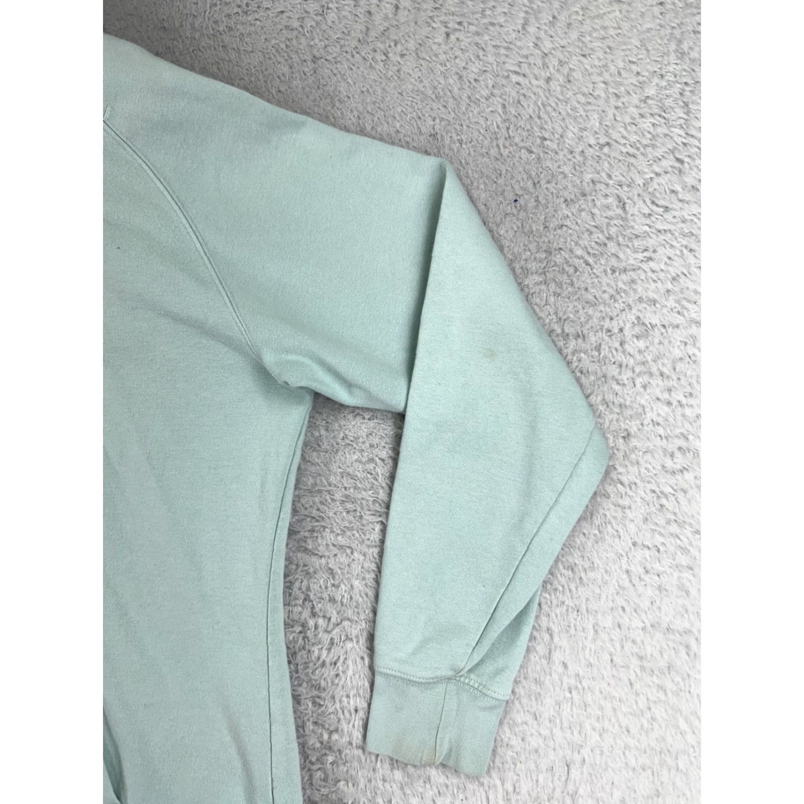 The North Face The North Face Pullover Hoodie Womens XL Teal Cotton Kangaroo Pocket Activewear Size XL / US 12-14 / IT 48-50 - 5 Thumbnail