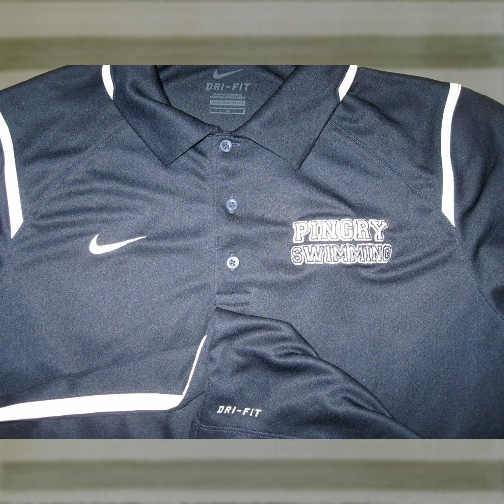 Nike Nike Navy Big Blue Long Sleeve Polo Shirt Golf NIKE Men Large XS? Size US L / EU 52-54 / 3 - 1 Thumbnail