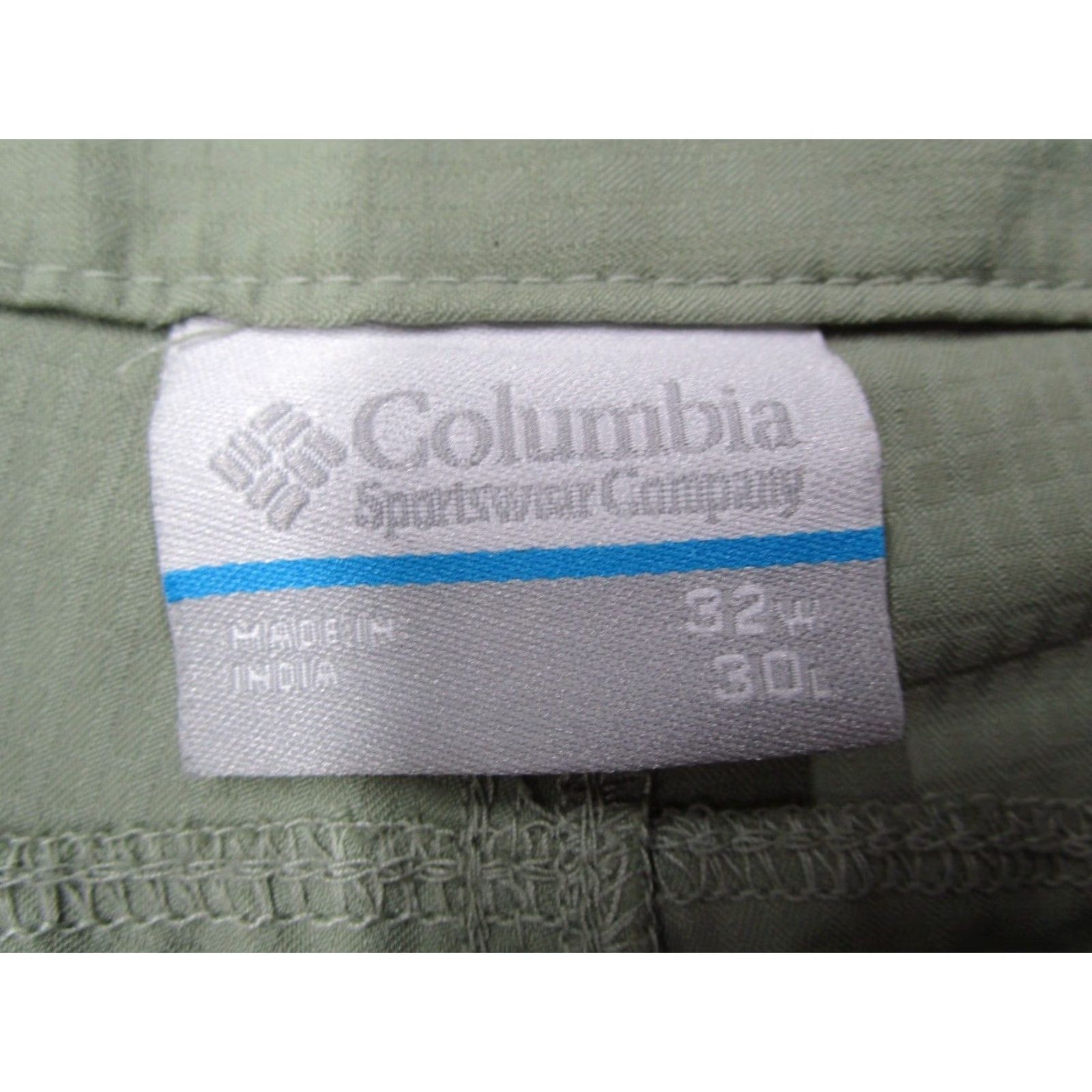 Vintage Columbia PFG Pants 32x29 Green Convertible Outdoor Work Camp Fish Mens Size US 32 / EU 48 - 3 Thumbnail