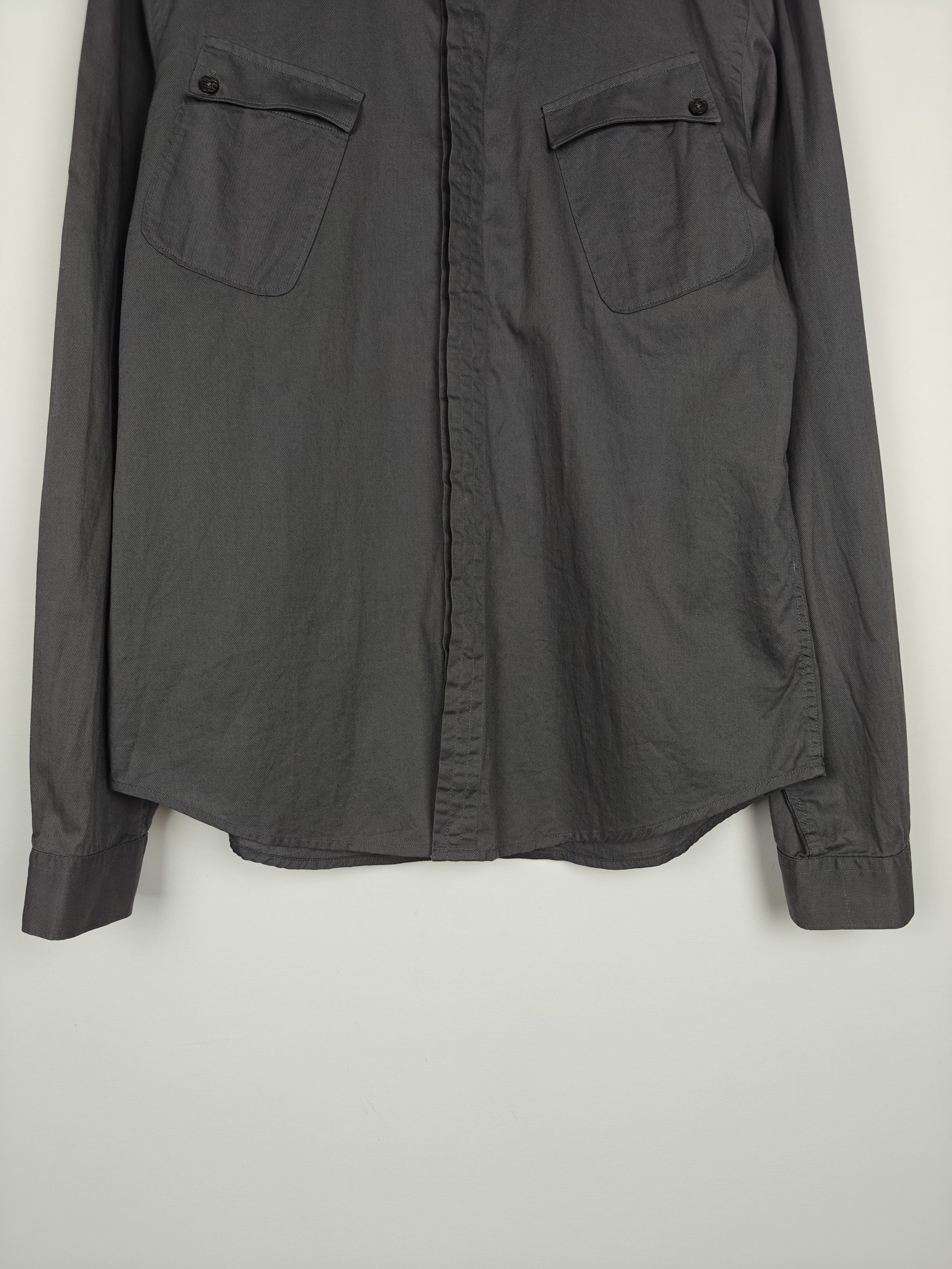 Allsaints Allsaints Shirt Metamorphosis Pockets Gray size M Size US M / EU 48-50 / 2 - 3 Thumbnail