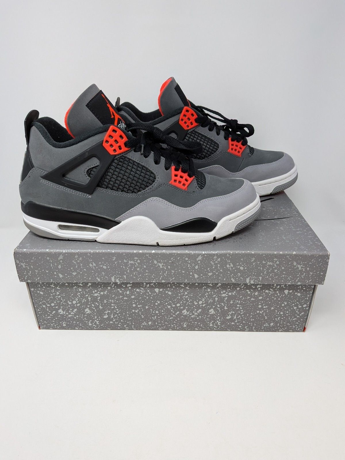 Nike Nike Air Jordan 4 Retro Infrared DH6927-061 2022 OG Box Size US 10 / EU 43 - 1 Thumbnail