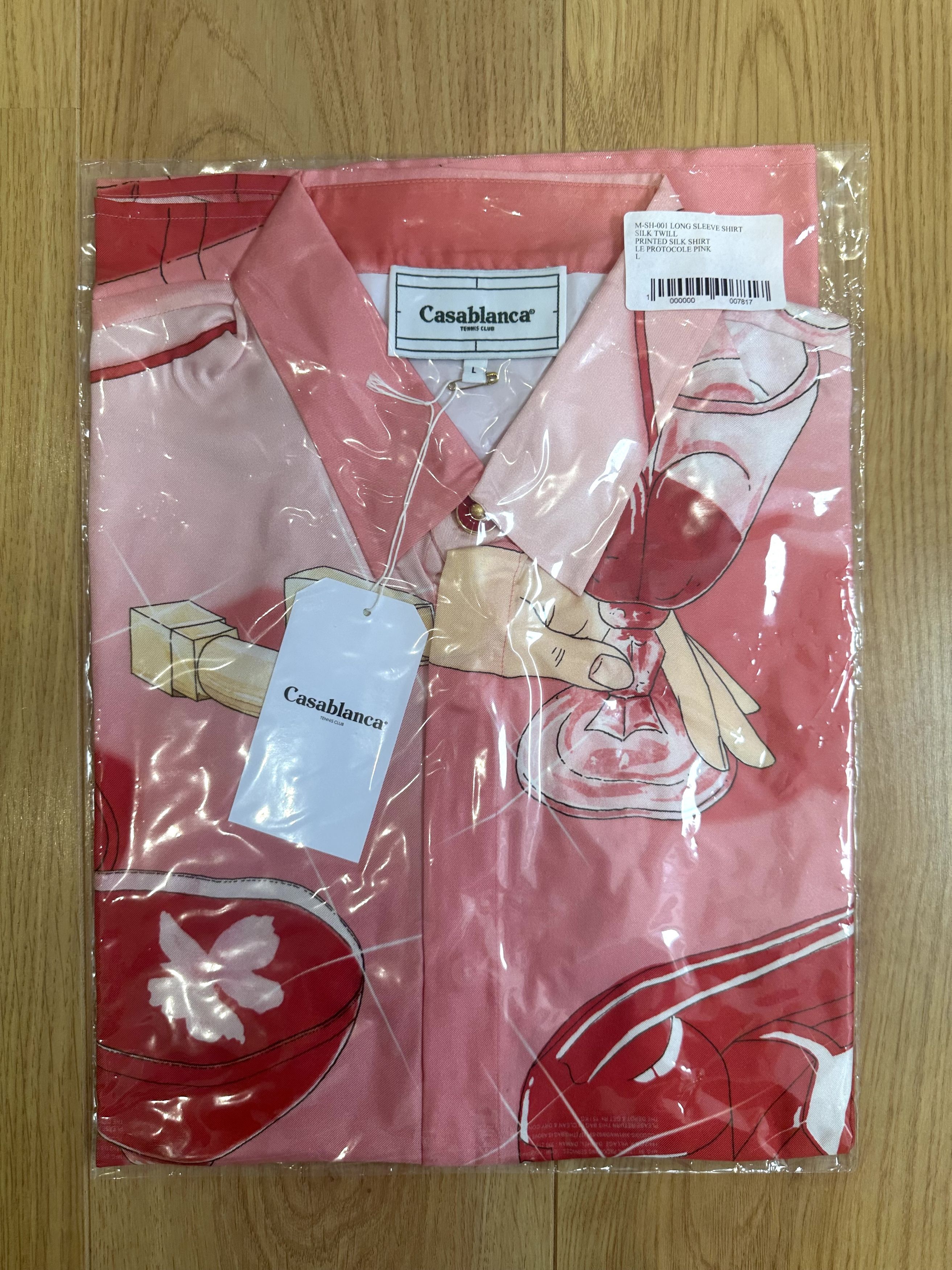 Debut Runway (2019 Archive) Le Protocole Silk Shirt
