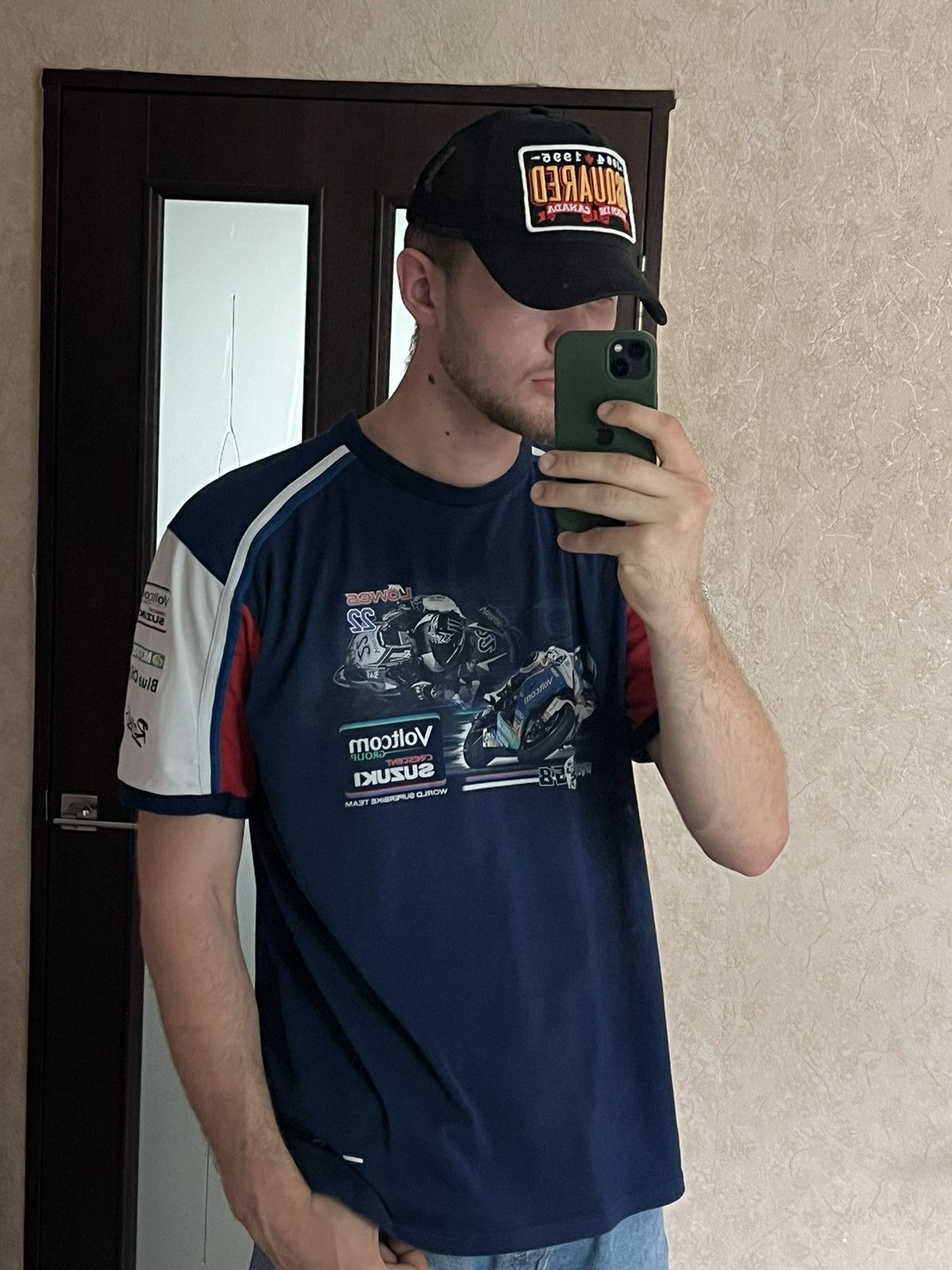 Vintage Vintage Suzuki Racing T-Shirt Motorcycle Japanese Logo Size US XXL / EU 58 / 5 - 5 Thumbnail