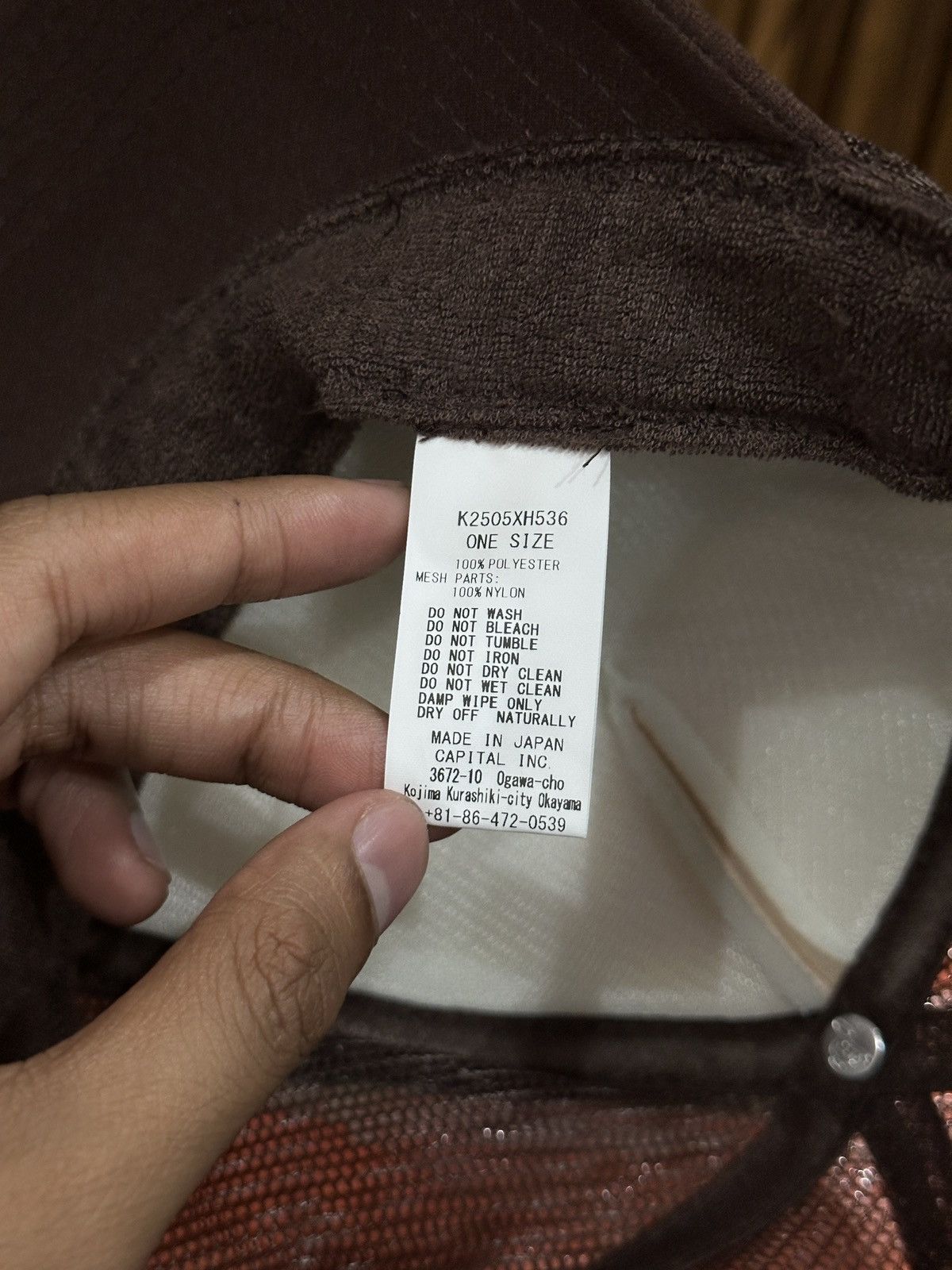 Kapital Kountry Kapital LifeKAPRiccio Trucker cap Size ONE SIZE - 6 Thumbnail