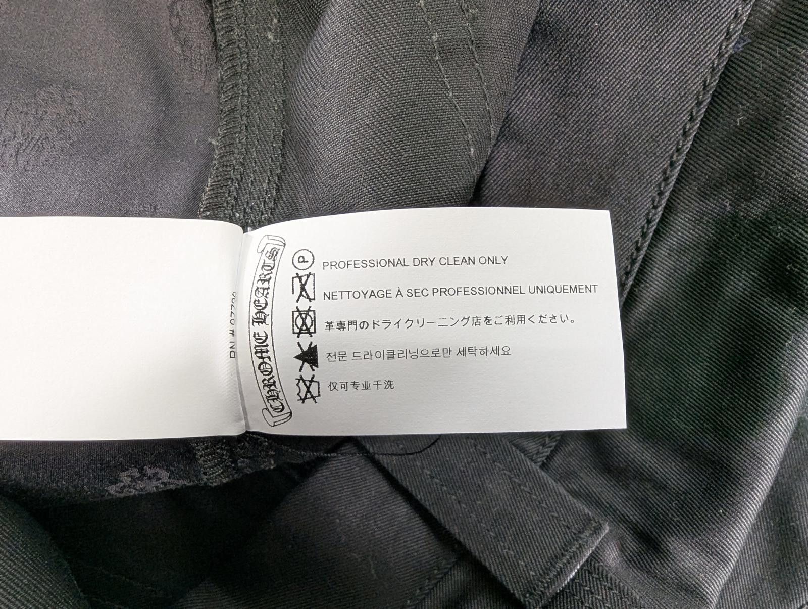 Chrome Hearts Chrome Hearts Double Knee Chino Pants in Black Size US 38 / EU 54 - 8 Thumbnail