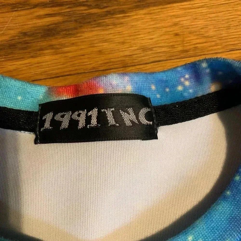 Designer Galactic Dreamer Sweatshirt - Colorful Universe Print Size S / US 4 / IT 40 - 4 Thumbnail