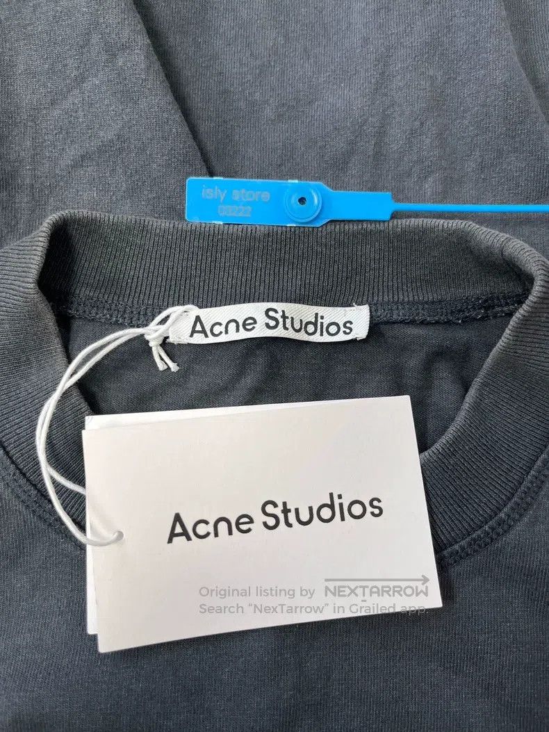 Acne Studios Acne Studios Logo Loose Round Neck Printed Short Sleeve T- Size US XS / EU 42 / 0 - 5 Thumbnail