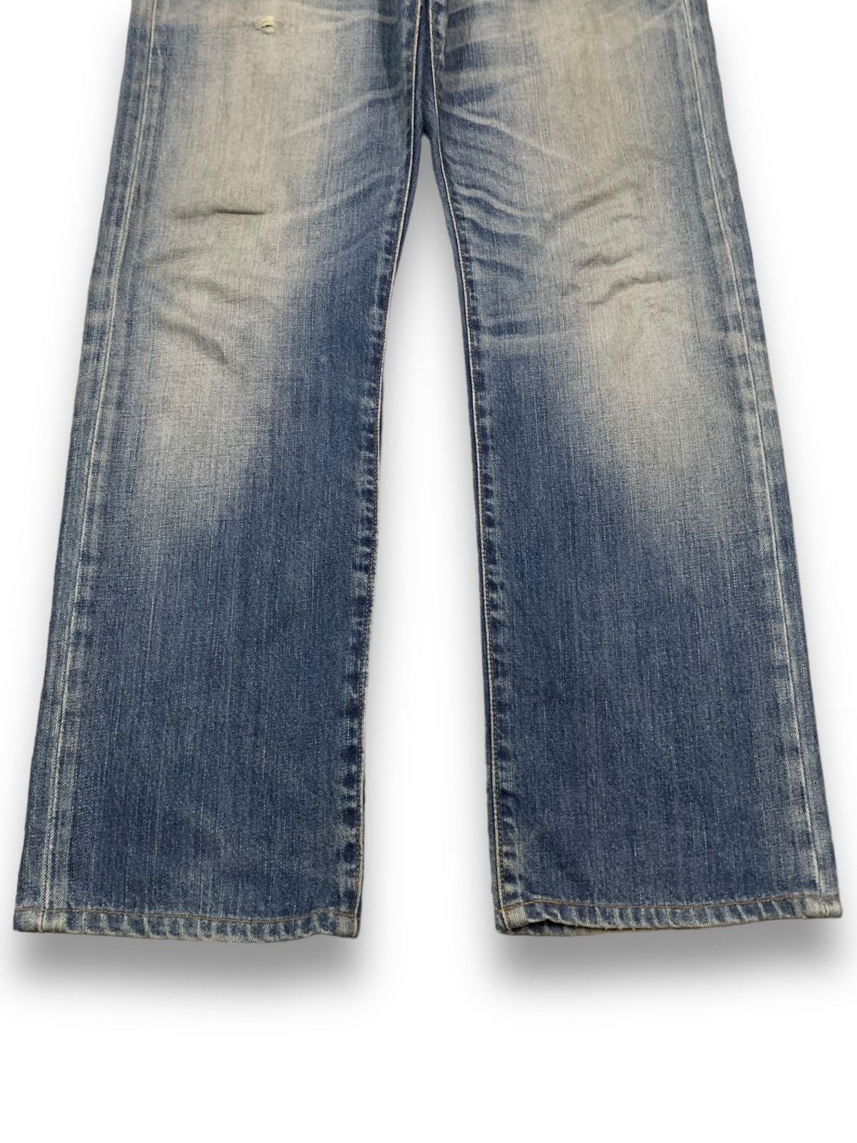 Levi's Vintage Clothing Vintage Y2K Levis 502 Blue Washed Loose Straight Jeans 32x29 Size US 32 / EU 48 - 8 Thumbnail