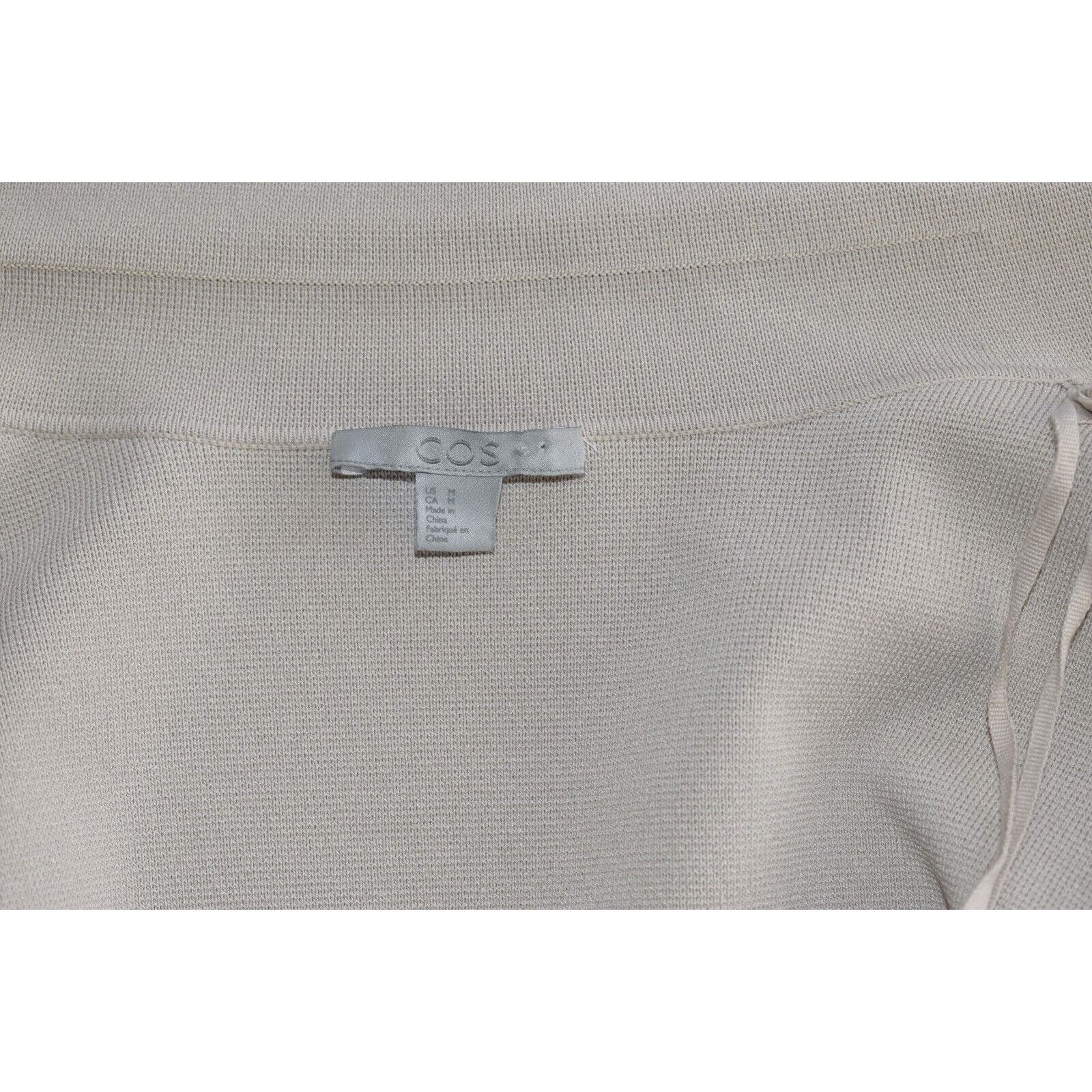 Cos COS Nude Knit Colorblock Pockets Open Front Blazer Jacket M Size M / US 6-8 / IT 42-44 - 6 Thumbnail