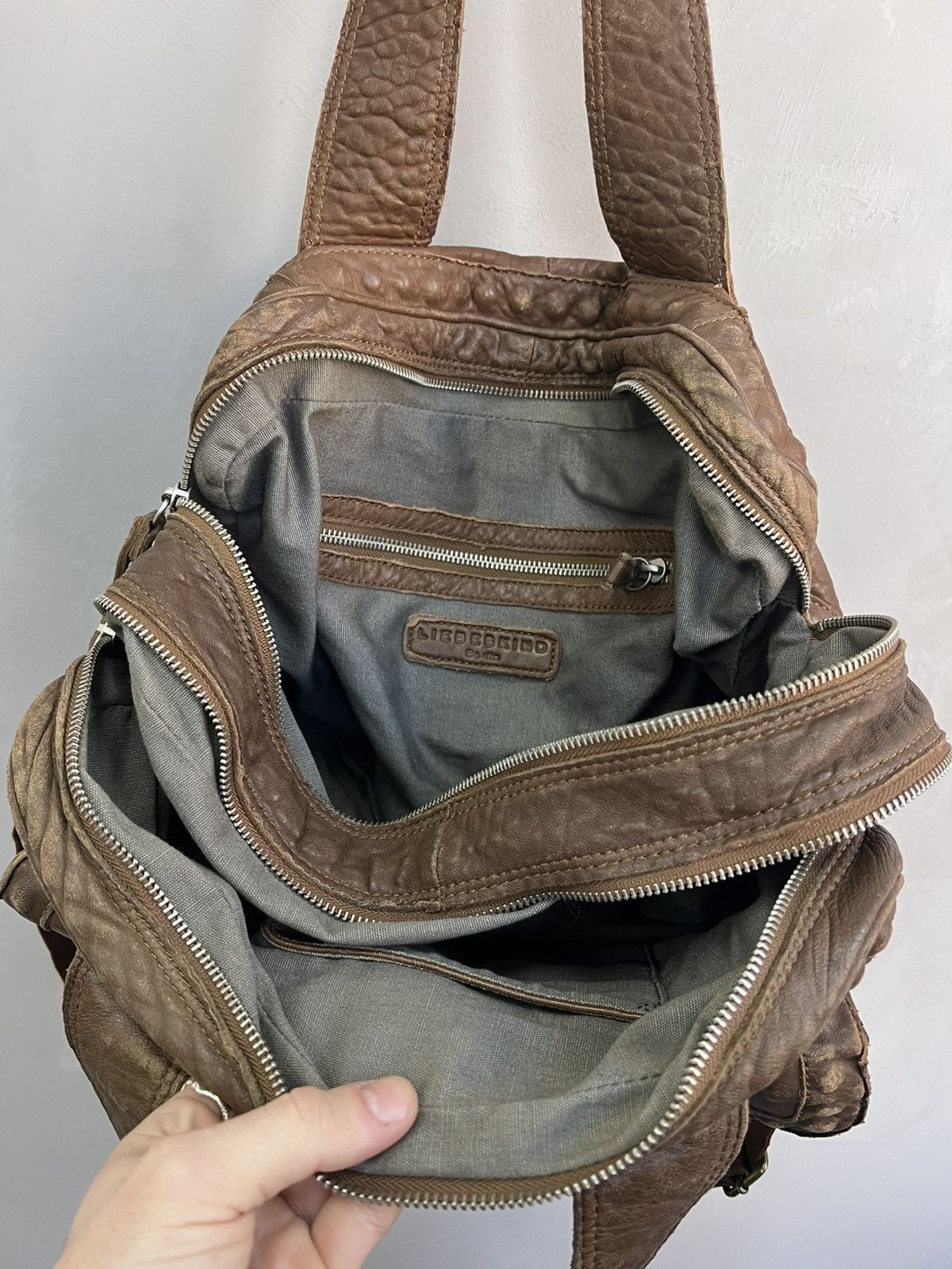 If Six Was Nine × Vintage VINTAGE ARCHIVE LEATHER METAL KAMRII STYLE MESSENGER BAG Size ONE SIZE - 11 Thumbnail
