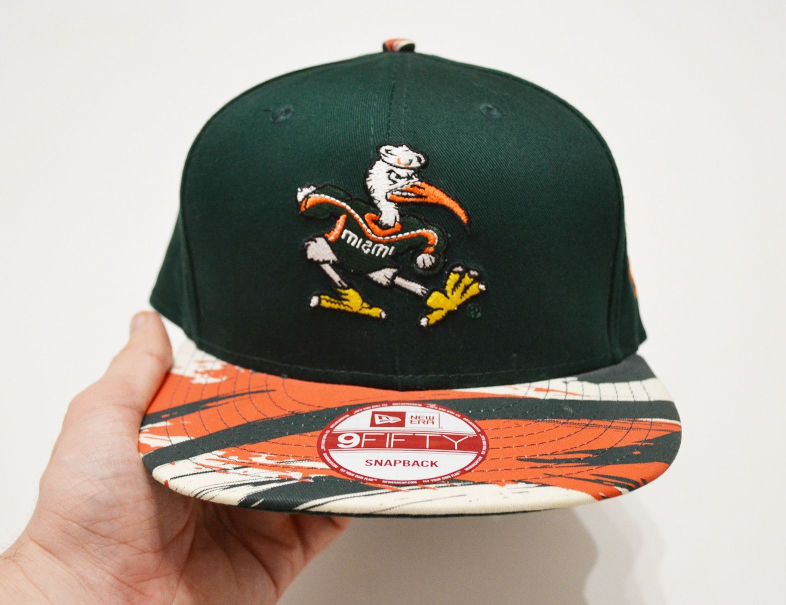 Other Miami Hurricanes New Era 9fifty Snapback Hat Size ONE SIZE - 2 Thumbnail