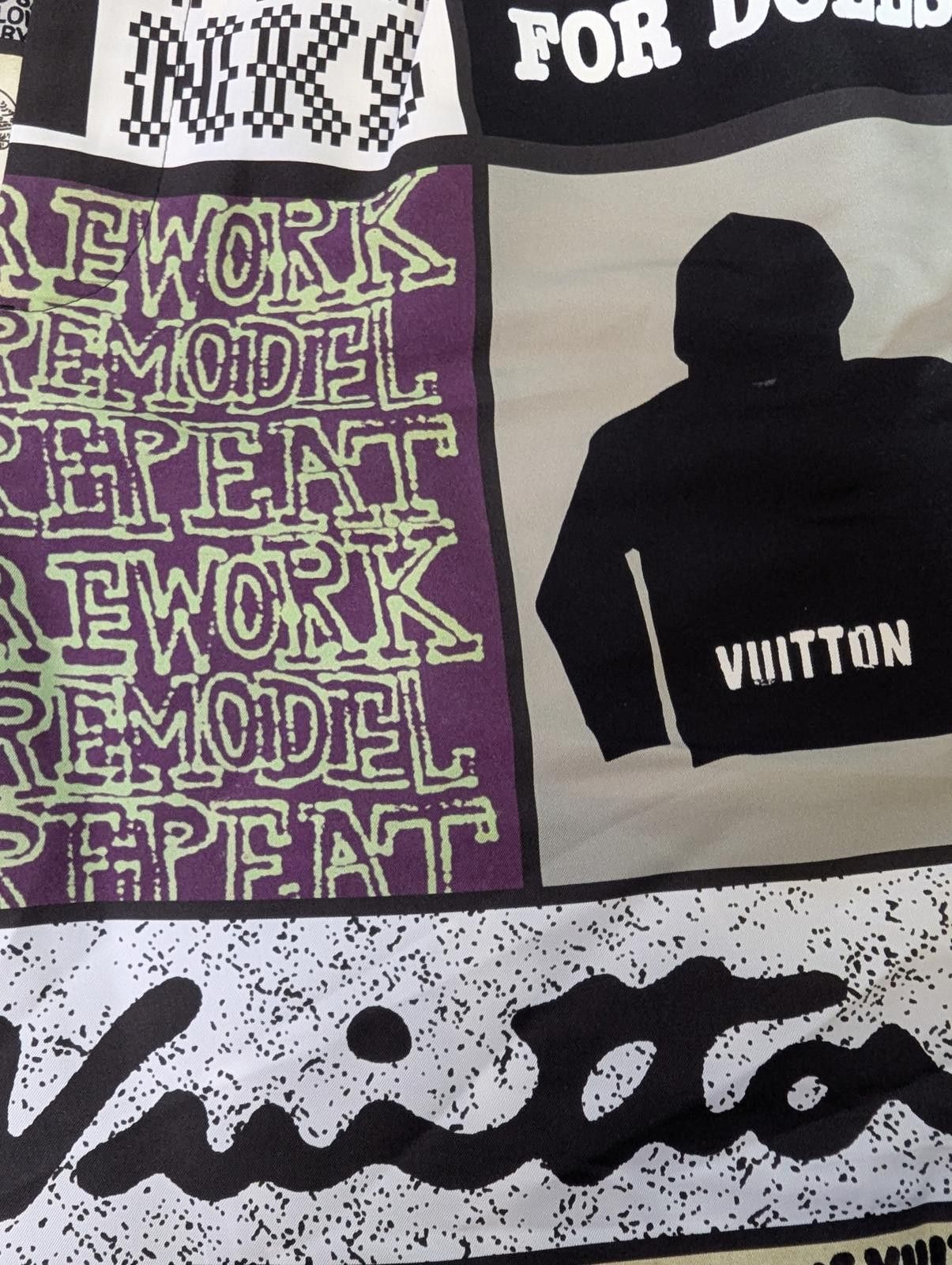 Louis Vuitton Louis Vuitton Fanzine Print Drawstring Shorts in Multicolor Size US 36 / EU 52 - 3 Thumbnail