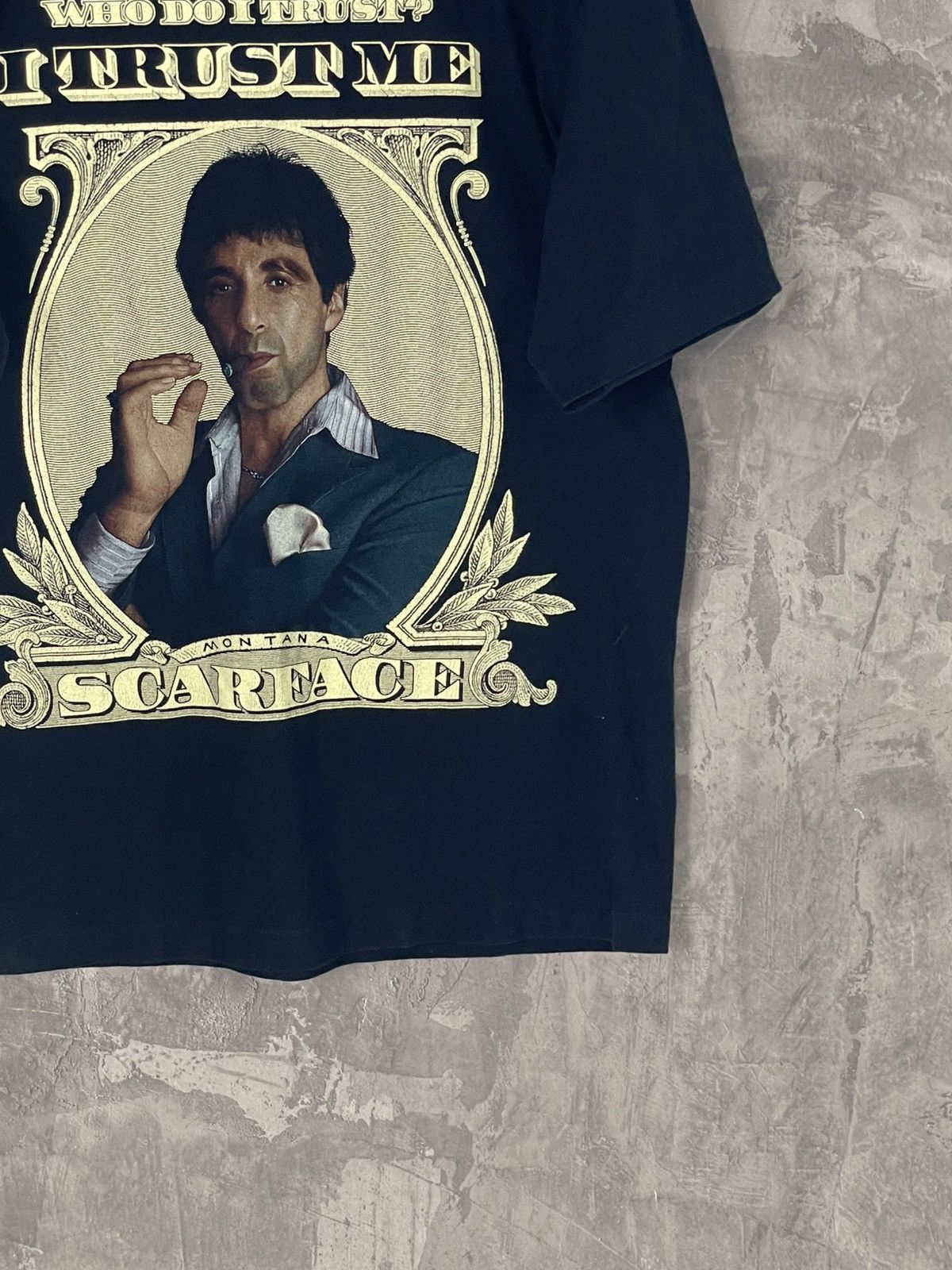 Vintage Vintage Scarface t shirt like Godfather Soprano's Size US L / EU 52-54 / 3 - 6 Thumbnail