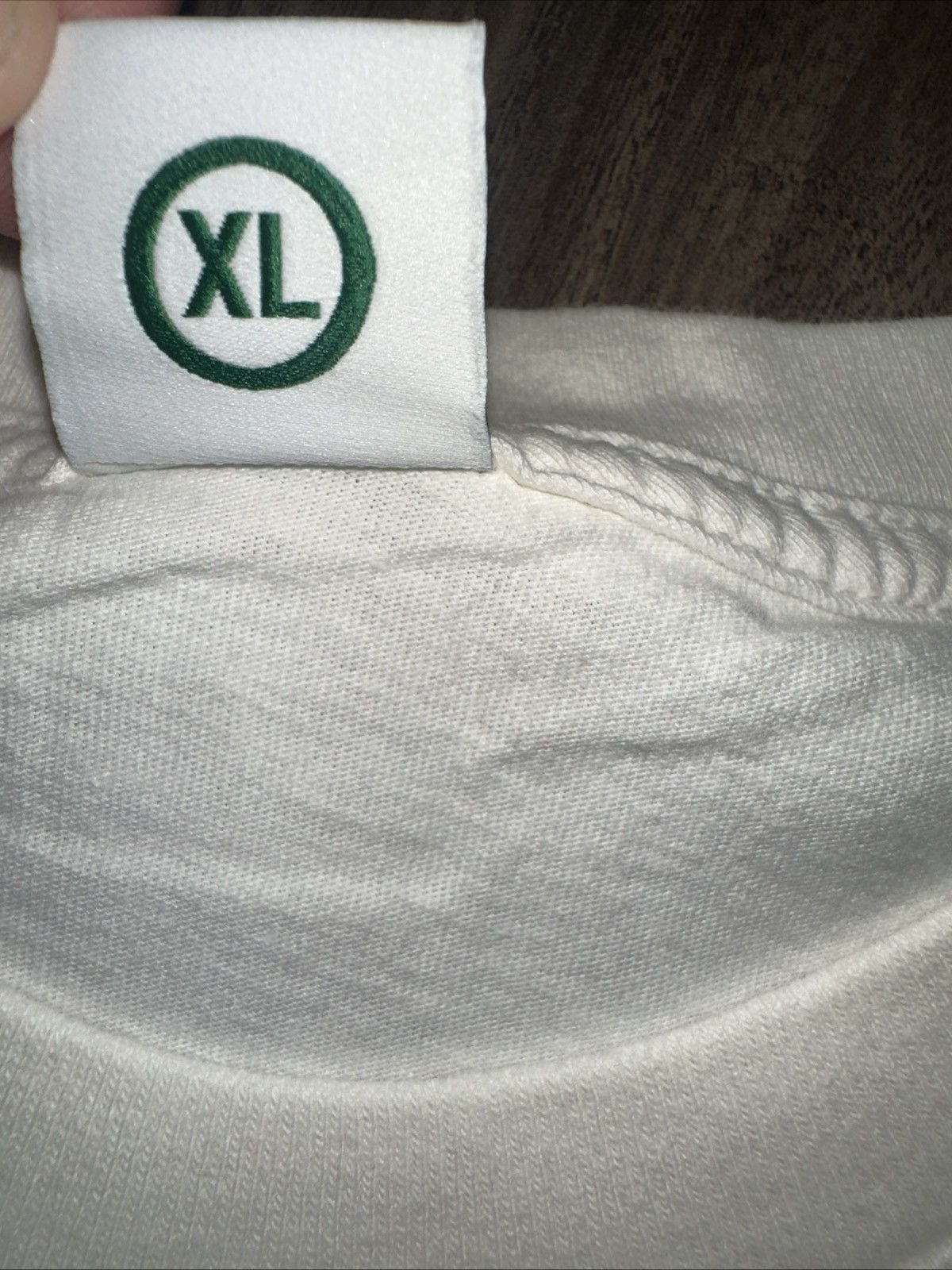 HIDDEN Hidden NY Wavy 3D Block Tee - Cream XL - Made in USA - Rare Size US XL / EU 56 / 4 - 4 Thumbnail