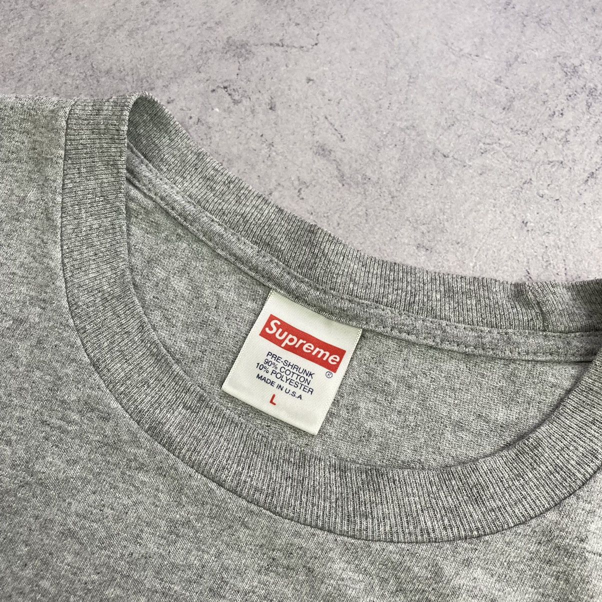Streetwear Supreme big logo tee