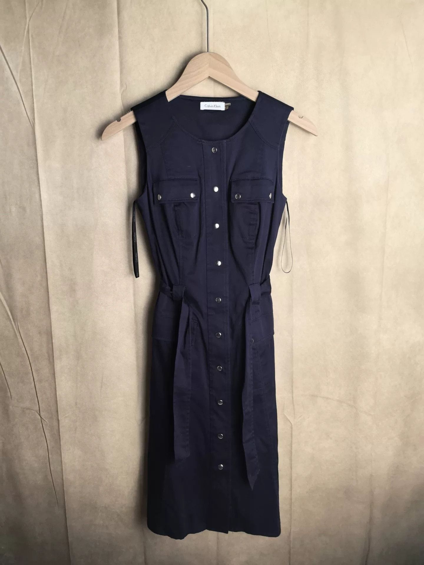 Calvin Klein Calvin Klein Blue Dress us_2 Women Size XS / US 0-2 / IT 36-38 - 1 Thumbnail