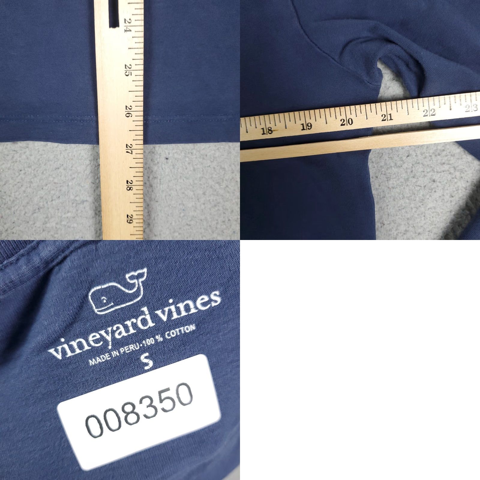 Vineyard Vines VINTAGE Vineyard Vines Merry Christmas 2017 Blue Long Sleeve T-Shirt Adult Small Crew Neck Size US S / EU 44-46 / 1 - 8 Thumbnail
