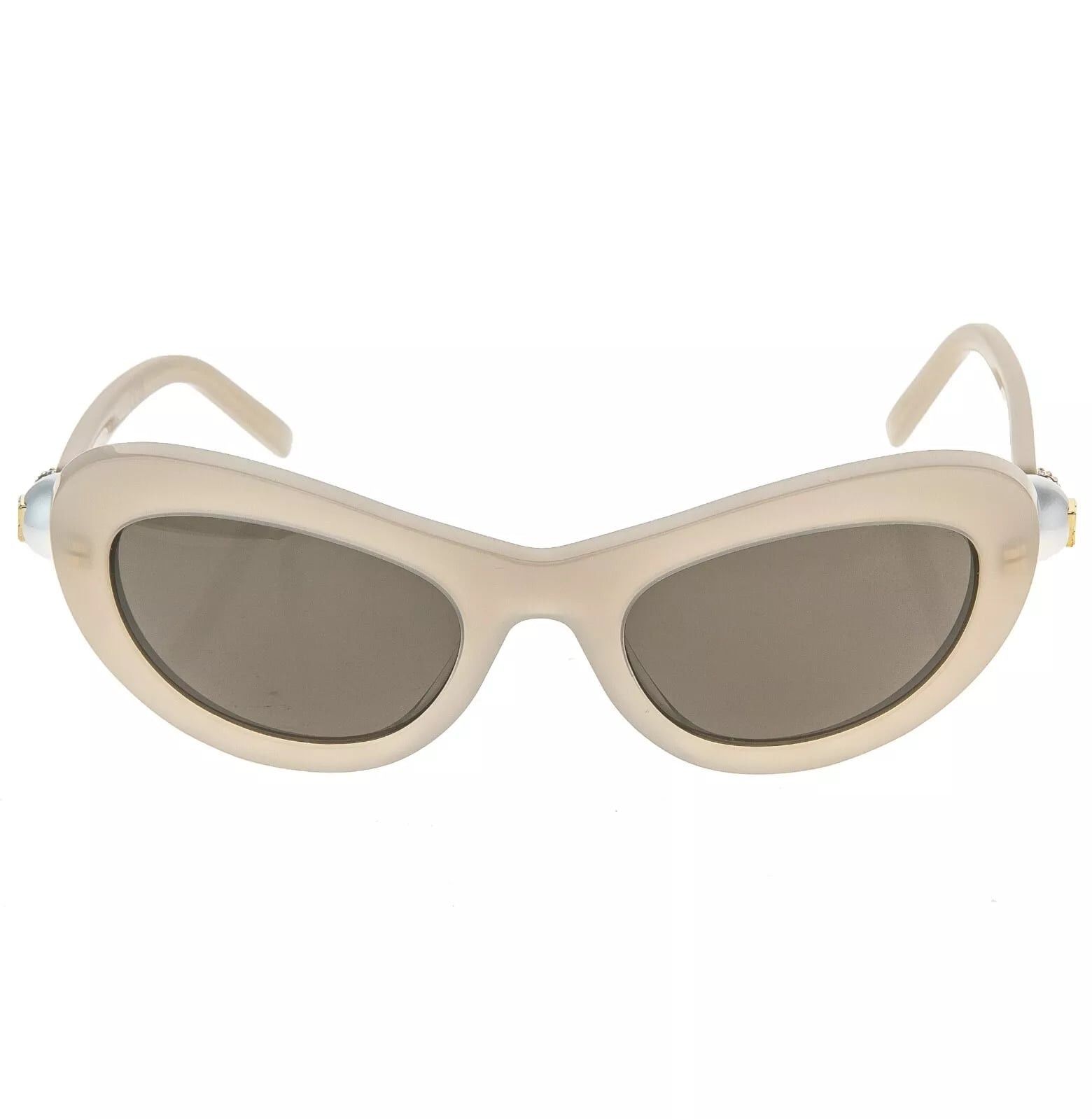 Givenchy GIVENCHY 4G PEARL 40070 Beige Brown GV40070U Wrap Sunglasses Size ONE SIZE - 7 Thumbnail