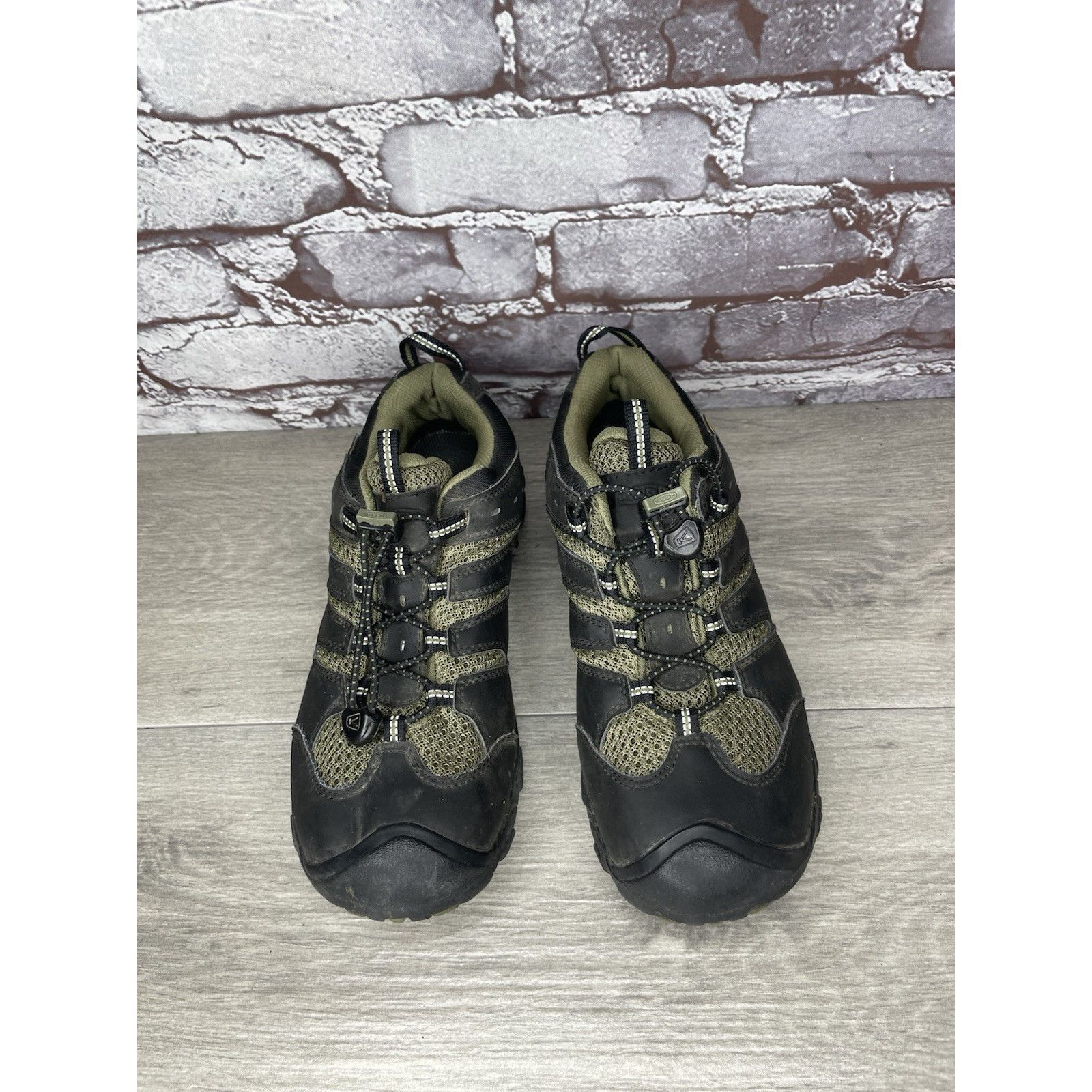 KEEN KEEN 1011760 Koven Olive Black Green Hiking Waterproof Shoes Size US 5.5 / EU 38 - 15 Thumbnail