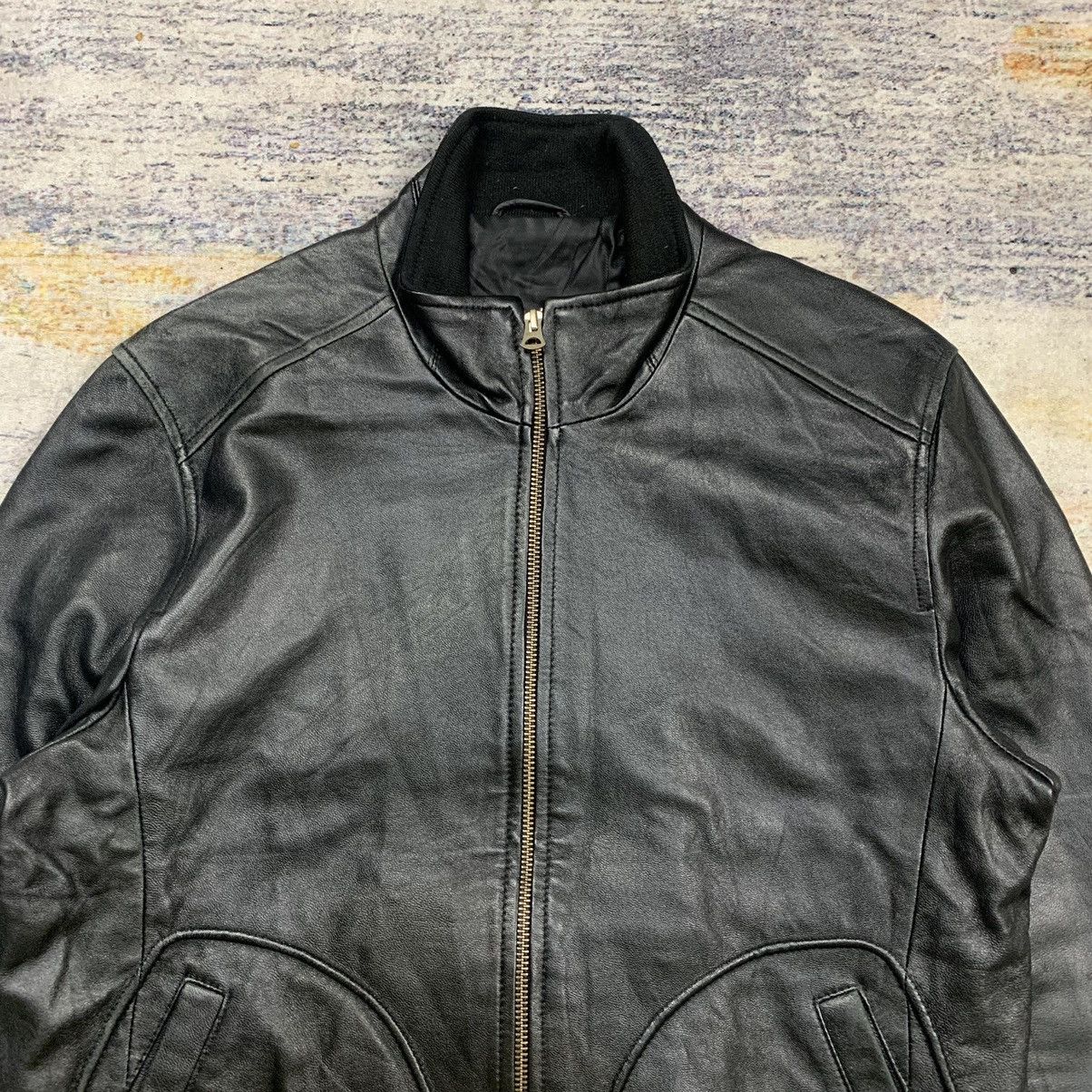Hysteric Glamour Green label relaxing bomber leather jacket Size US M / EU 48-50 / 2 - 5 Thumbnail