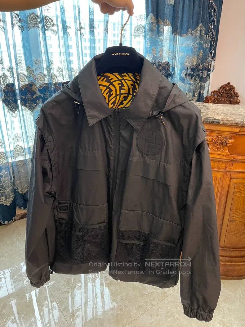 Fendi Fendi Reversible Jacket, One Side Full Logo, One Side Work Size US M / EU 48-50 / 2 - 3 Thumbnail