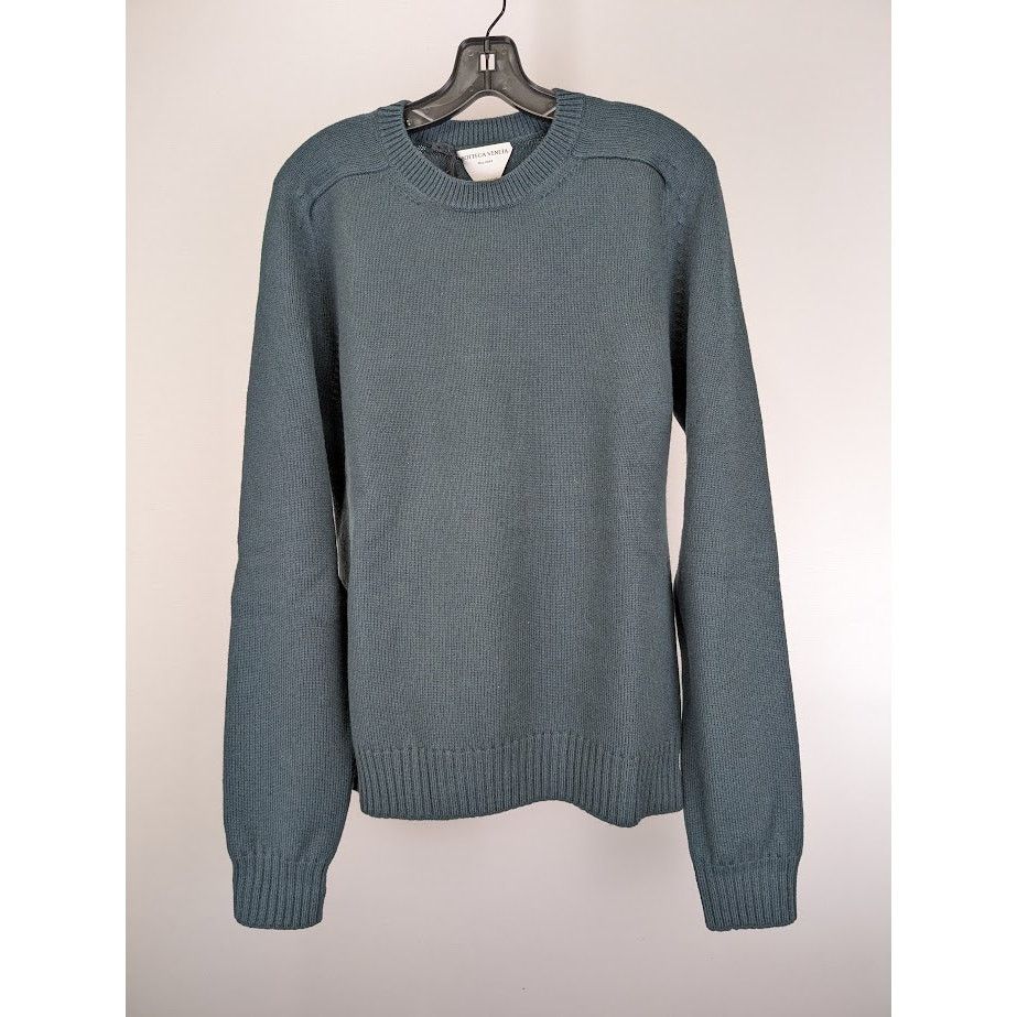 Bottega Veneta o1rshd1 Medium Weight Wool Cosy Knit Sweater in Camping Size US L / EU 52-54 / 3 - 2 Thumbnail