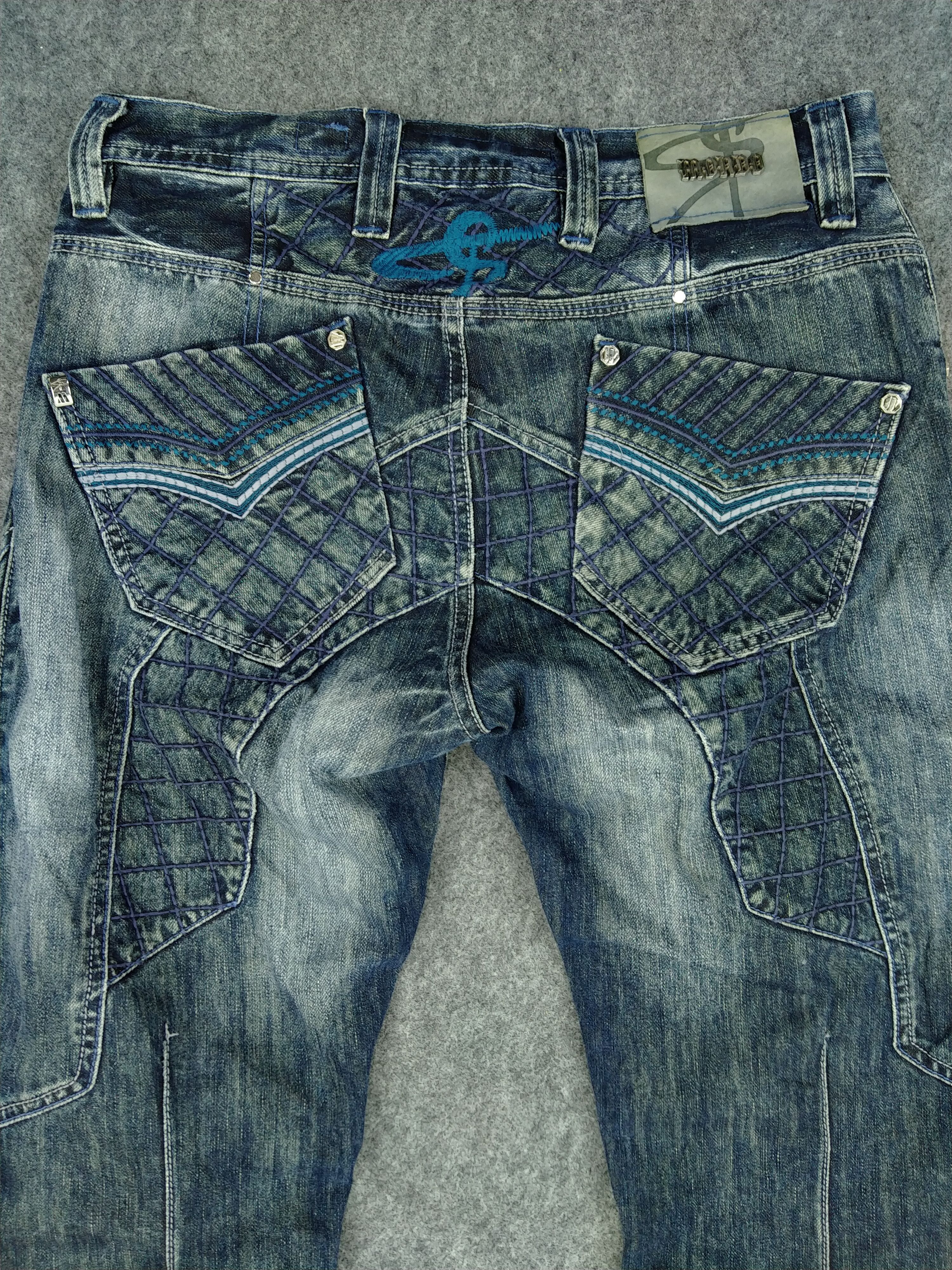 Hysteric Glamour Japanese Brand Mondo Rare Pattern Design Denim 34x34 JN091 Size US 34 / EU 50 - 4 Thumbnail