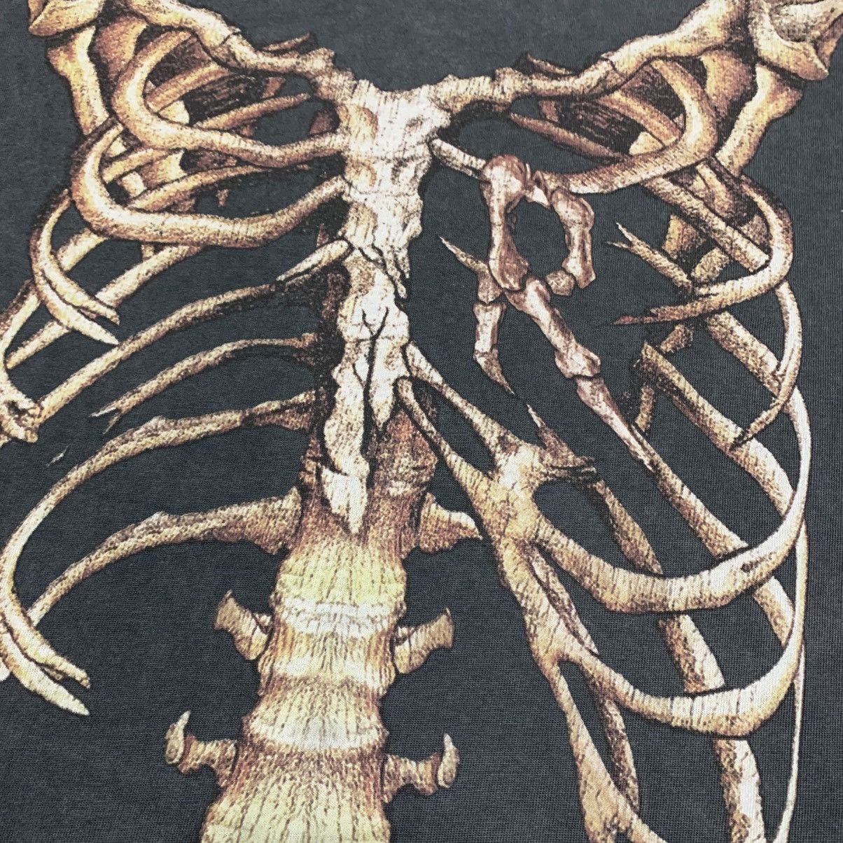 Represent Clo. Represent Small Bones Vintage Grey Tee Skeleton Size US S / EU 44-46 / 1 - 4 Thumbnail